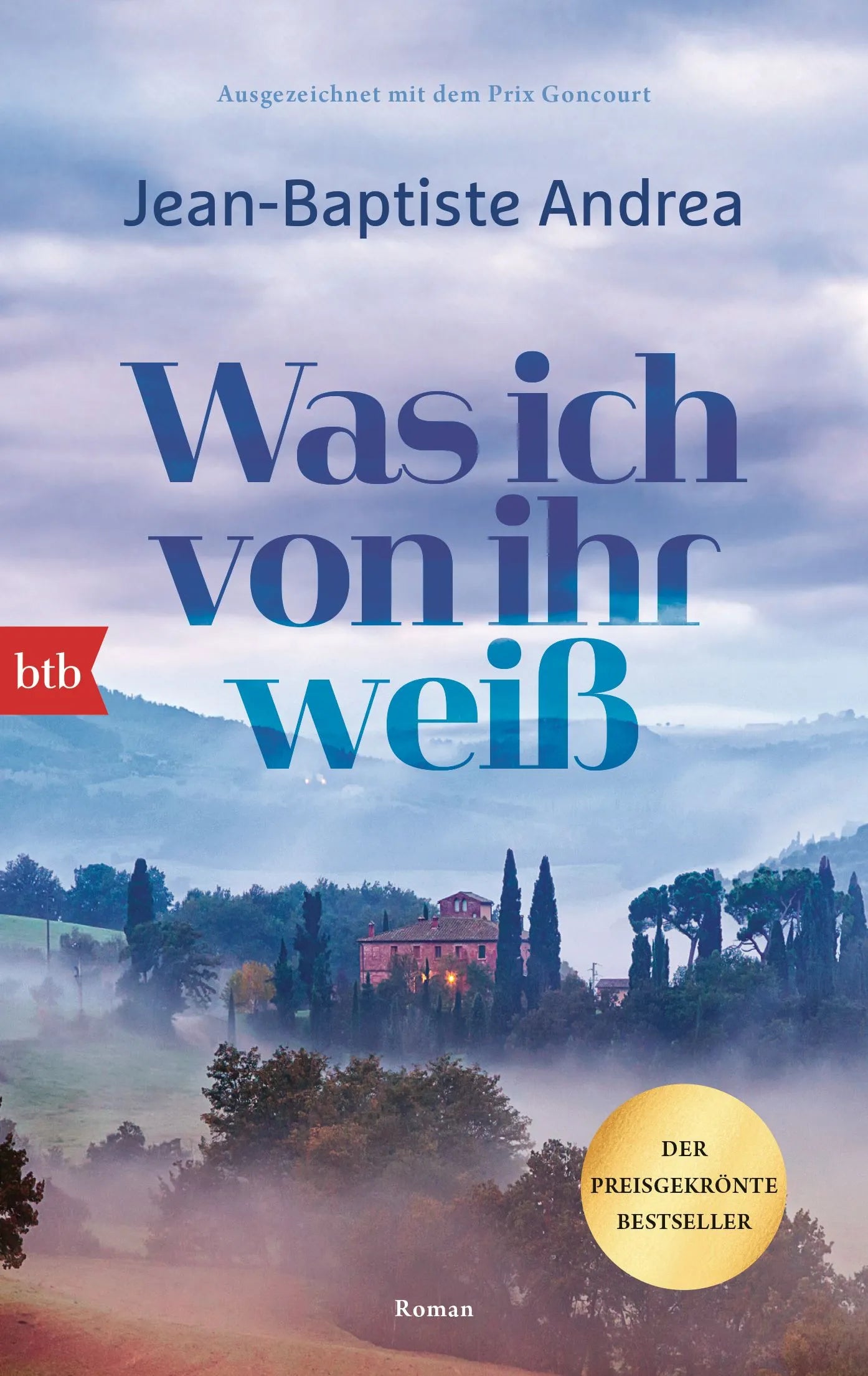 Cover: Was ich von ihr weiß (Taschenbuch) von Jean-Baptiste Andrea