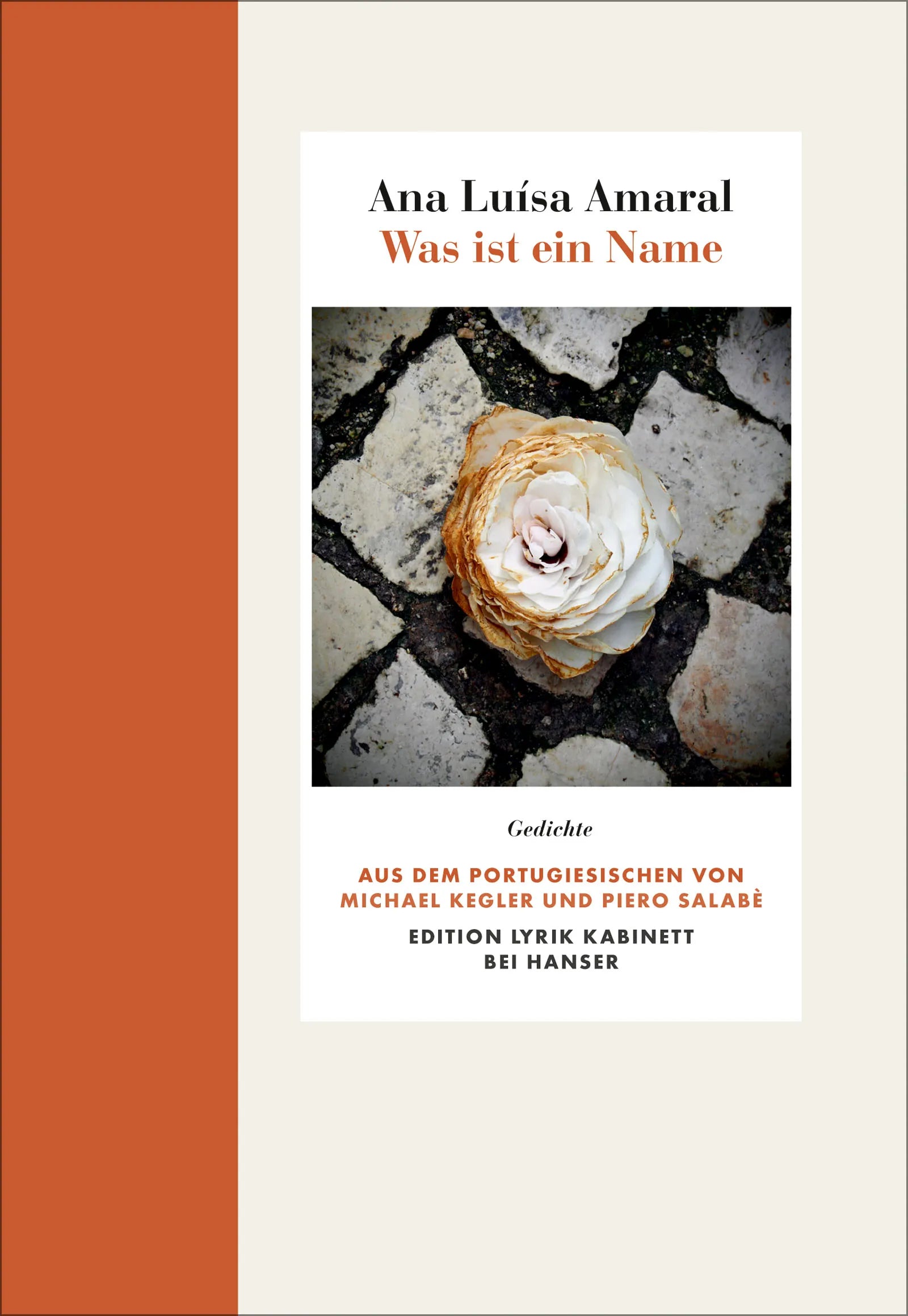Buchcover von 'Was ist ein Name' - Gebundene Ausgabe von Ana Luísa Amaral