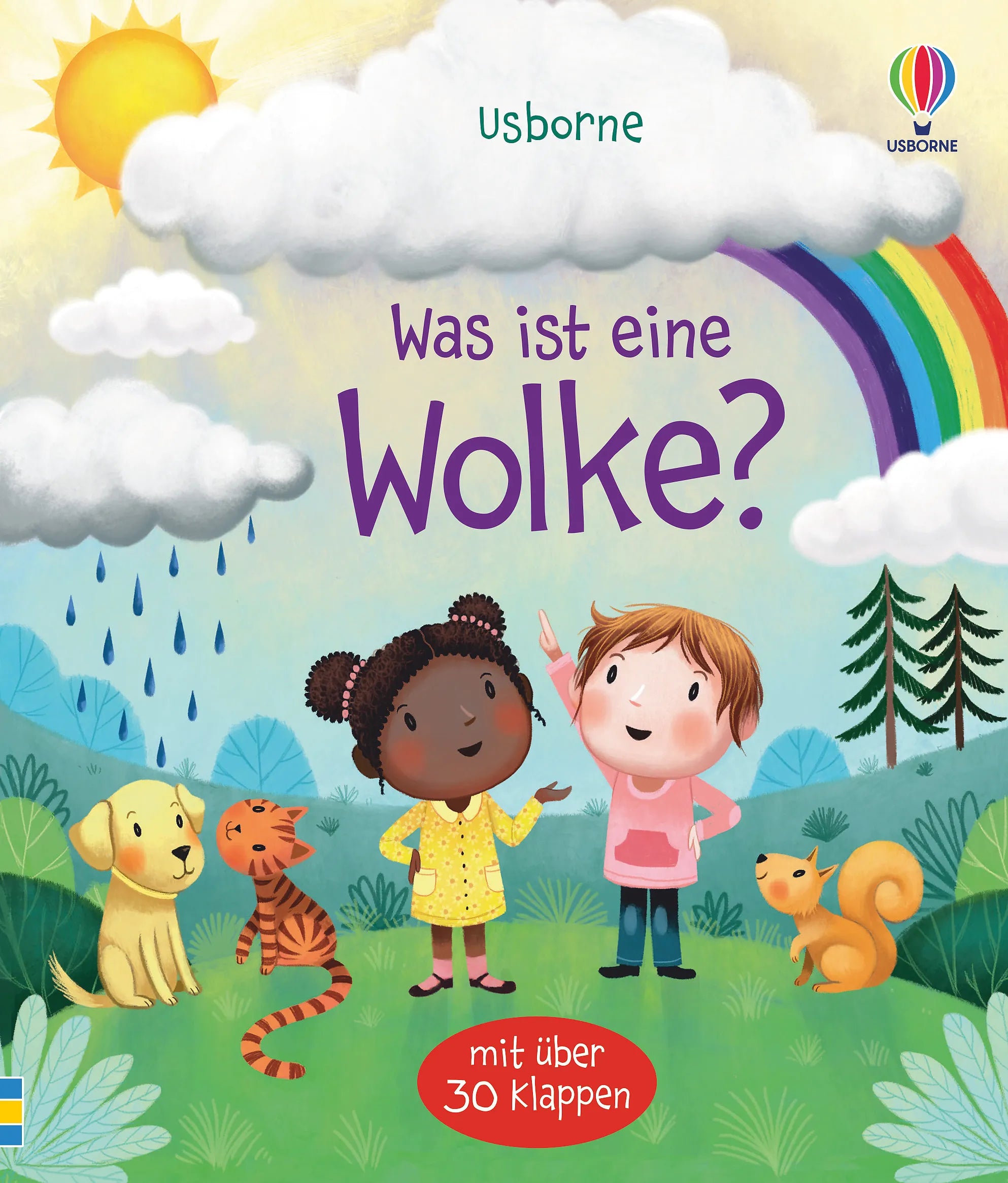 Buchcover von 'Was ist eine Wolke?' - Gebundene Ausgabe von Katie Daynes