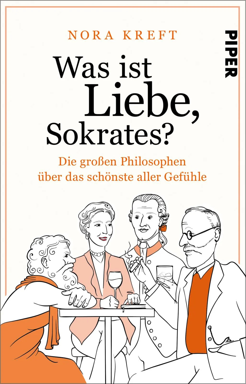 Buchcover von 'Was ist Liebe, Sokrates?' - Taschenbuch von Nora Kreft