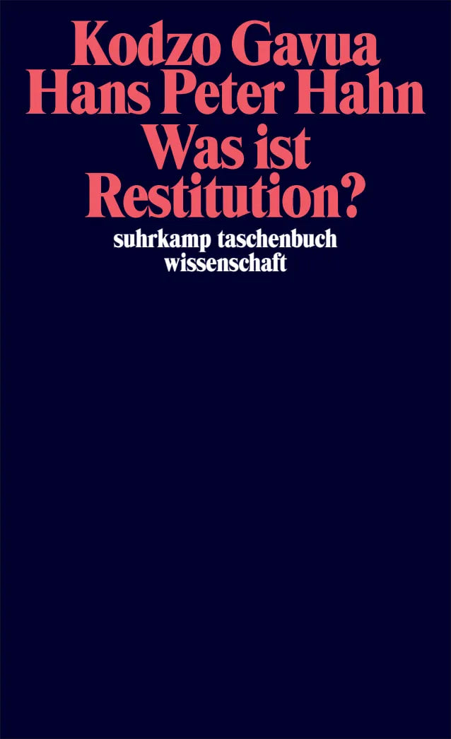 Cover: Was ist Restitution? (Taschenbuch) von Kodzo Gavua