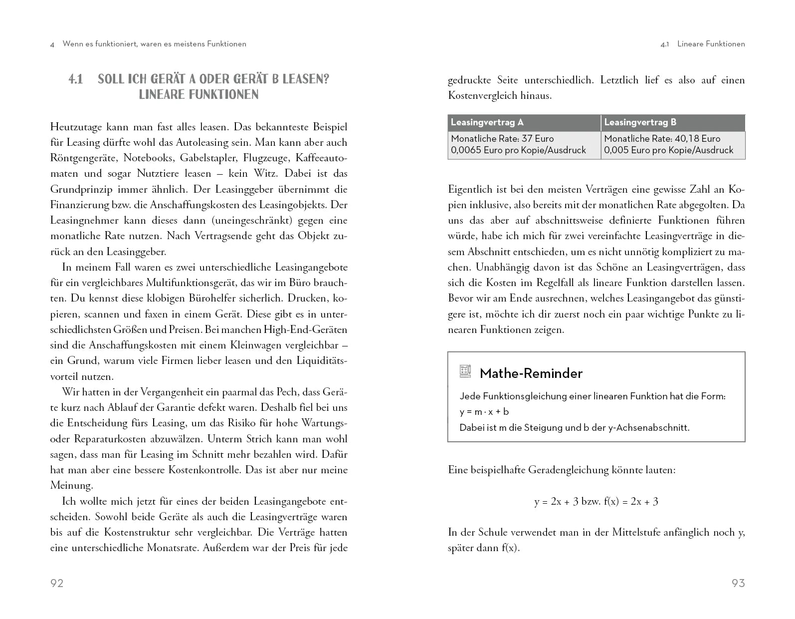Innenansicht von '»Was kostet es, ein Handy aufzuladen?« und andere nützliche Mathe-Fragen' - Taschenbuch