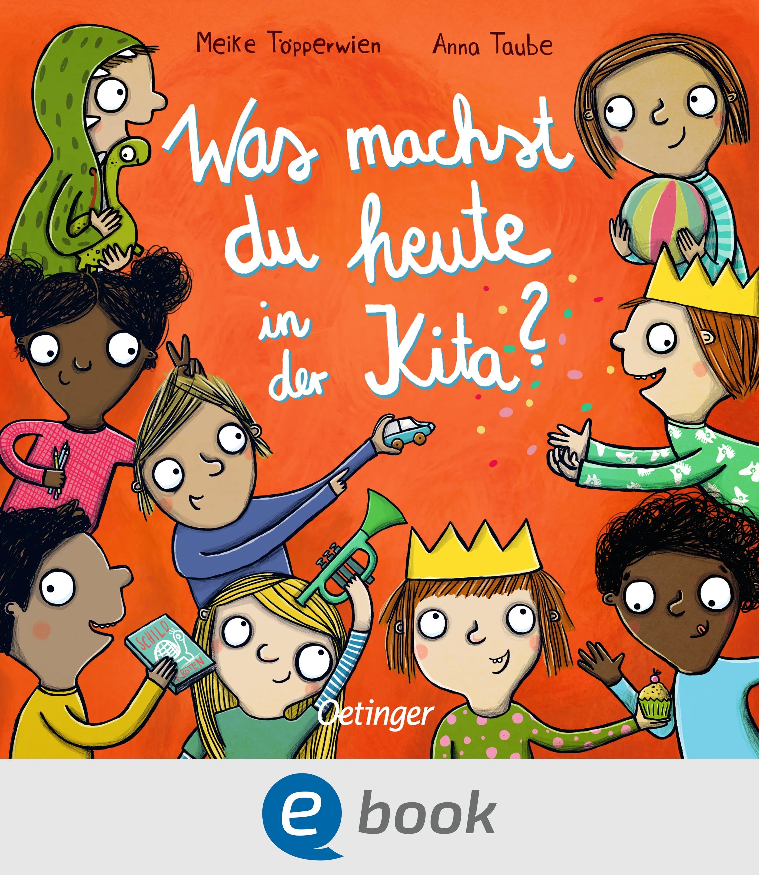 Cover: Was machst du heute in der Kita? (E-Book) von Anna Taube