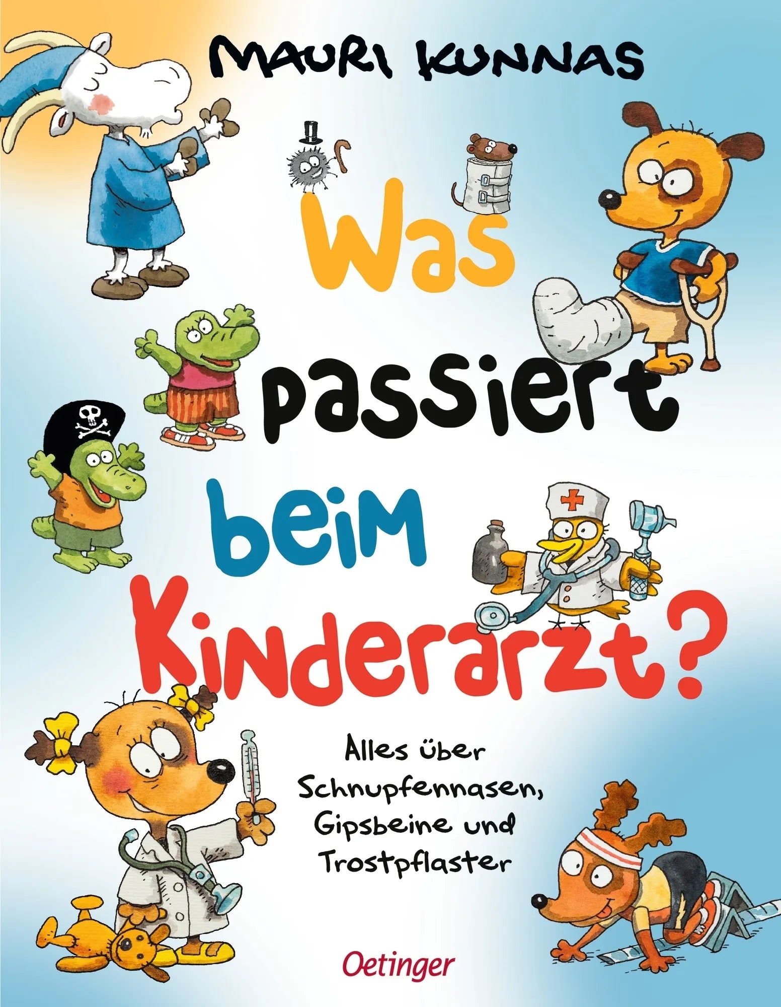 Buchcover von 'Was passiert beim Kinderarzt?' - Gebundene Ausgabe von Mauri Kunnas