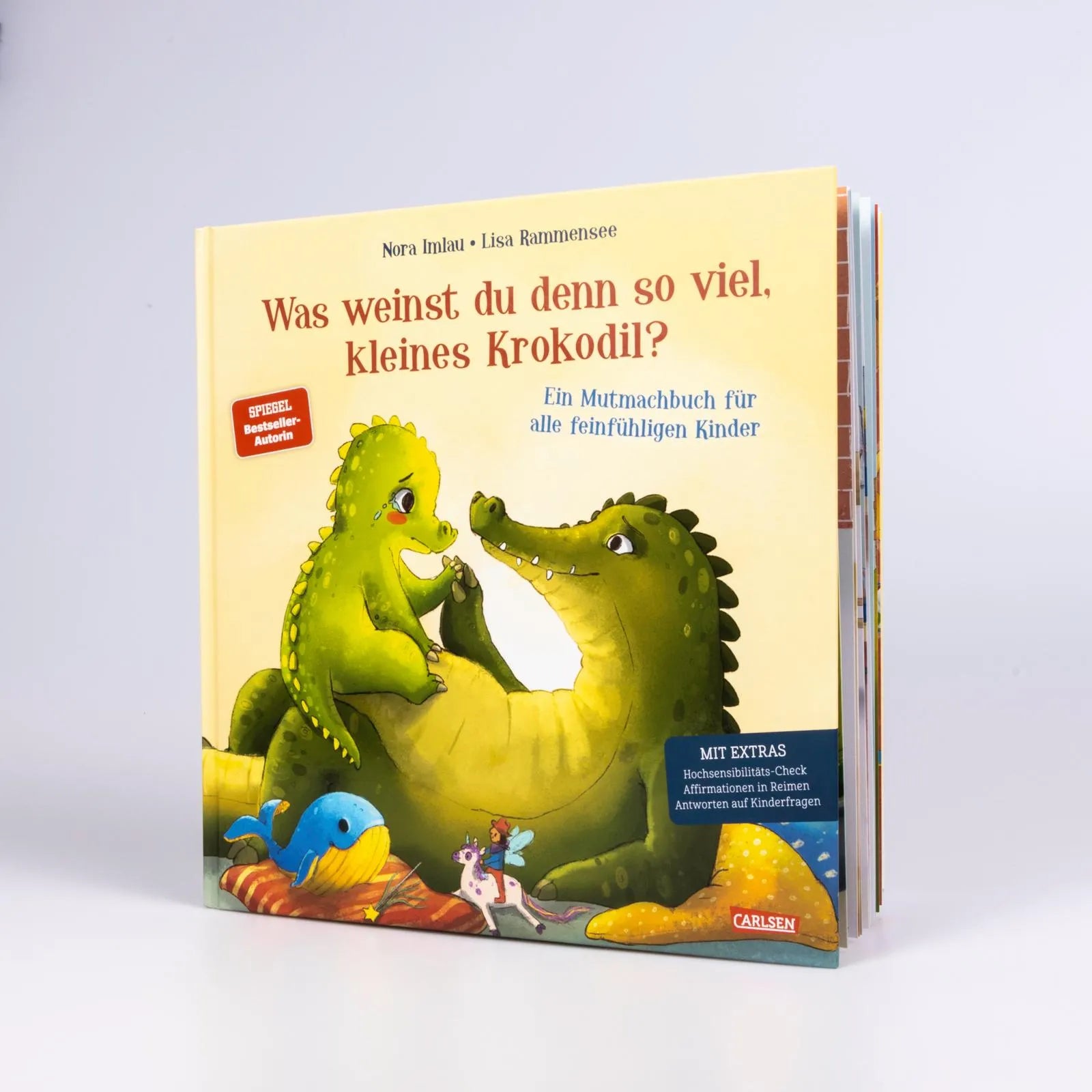 Detailansicht: Was weinst du denn so viel, kleines Krokodil? (Hardcover)