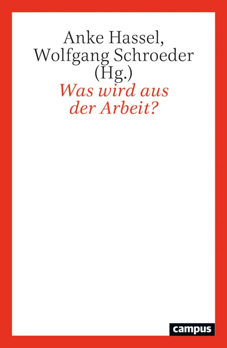 Cover: Was wird aus der Arbeit? (E-Book) von Anke Hassel