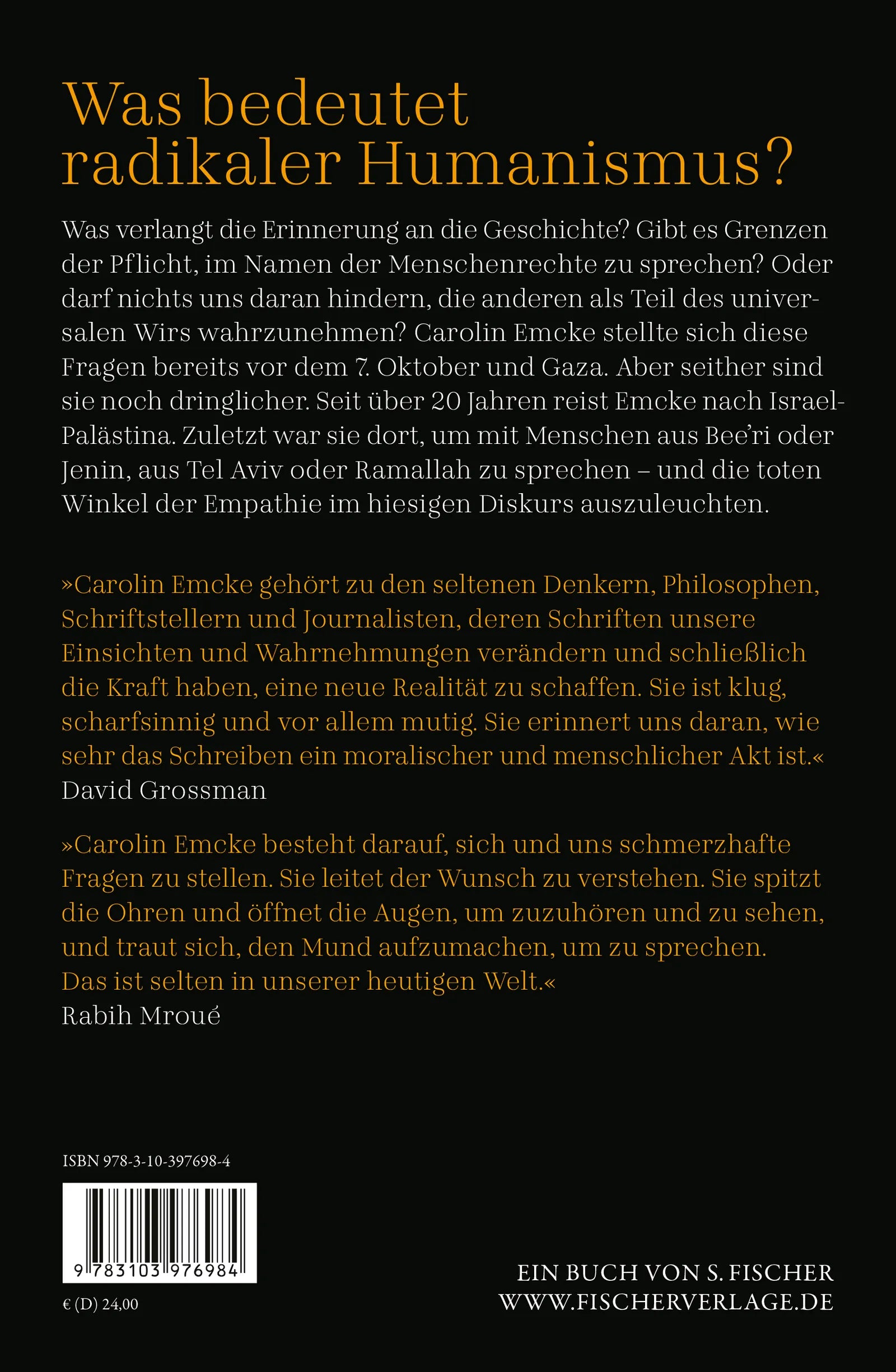 Rückseite: Was zählt ein Mensch? (Hardcover)