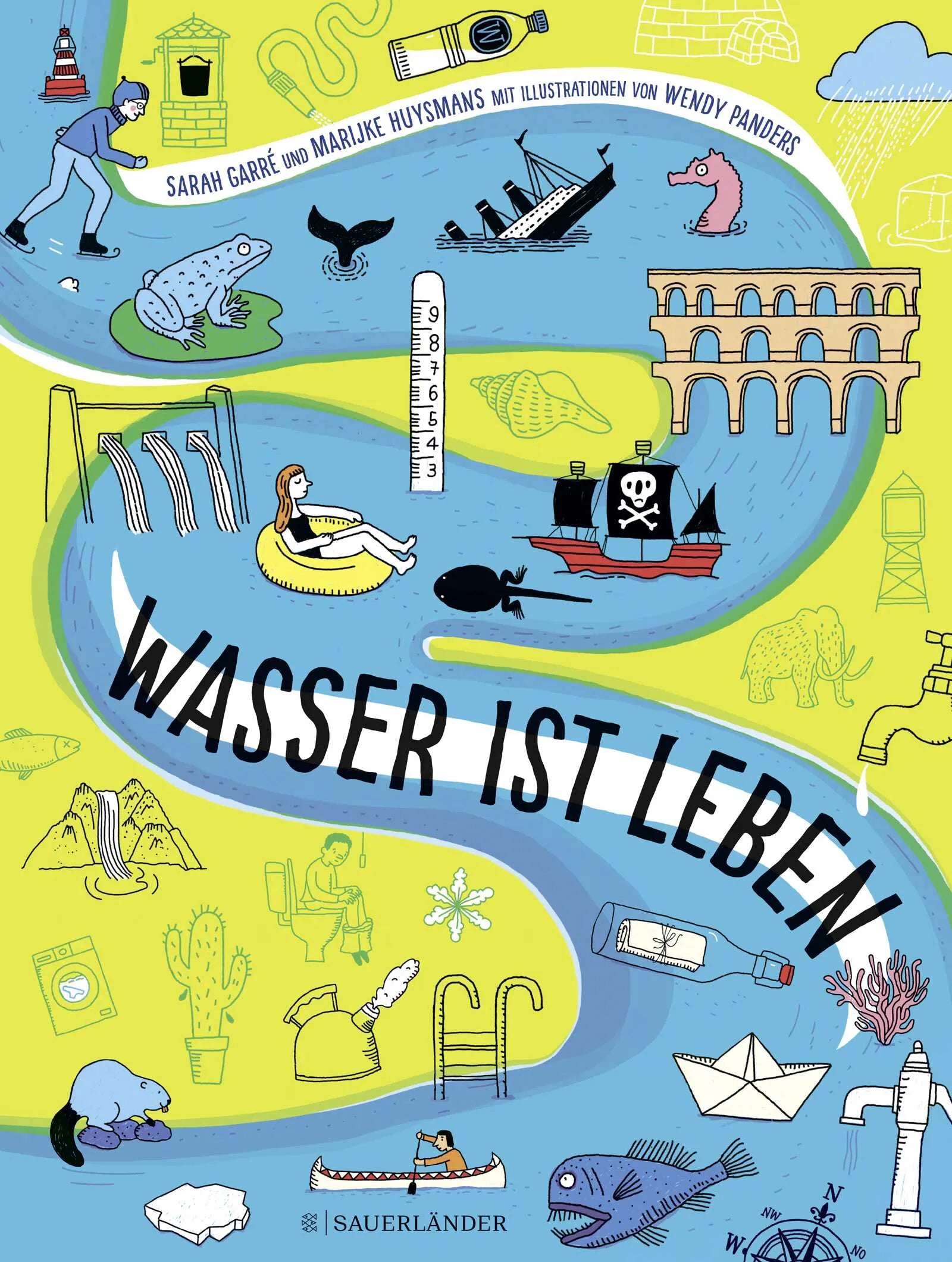 Buchcover von 'Wasser ist Leben' - Gebundene Ausgabe von Sarah Garré