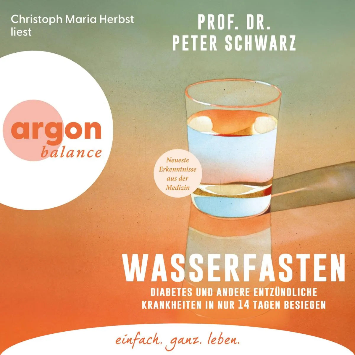 Cover: Wasserfasten (Hörbuch Download) von Peter Schwarz