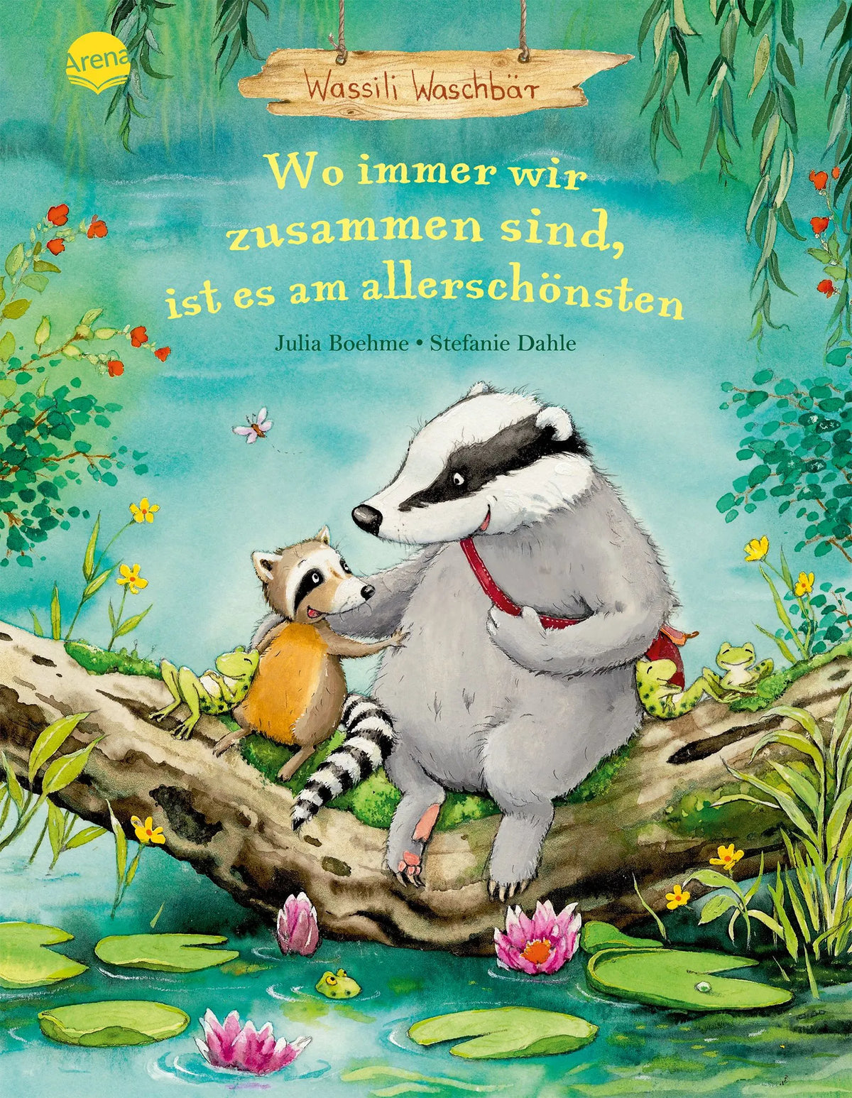 Cover: Wassili Waschbär (Hardcover) von Julia Boehme