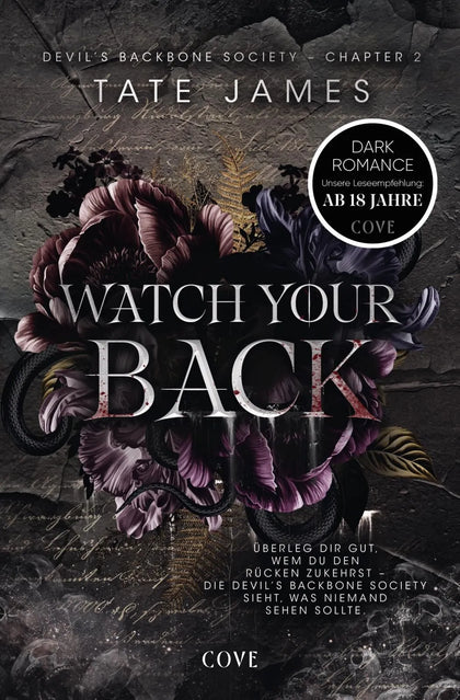 Cover: Watch Your Back (Paperback) von Tate James
