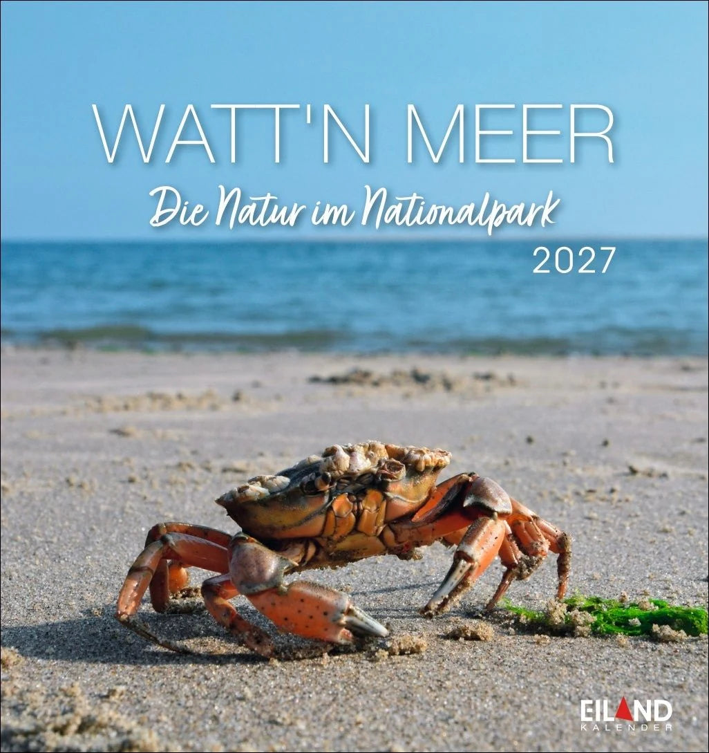Postkartenkalender: Watt'n Meer Postkartenkalender 2027 - Die Natur im Nationalpark
