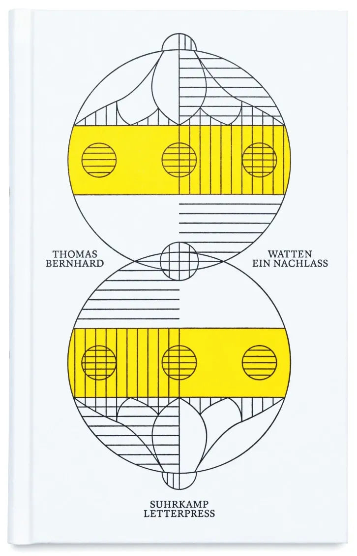 Buchcover von 'Watten' - Gebundene Ausgabe von Thomas Bernhard