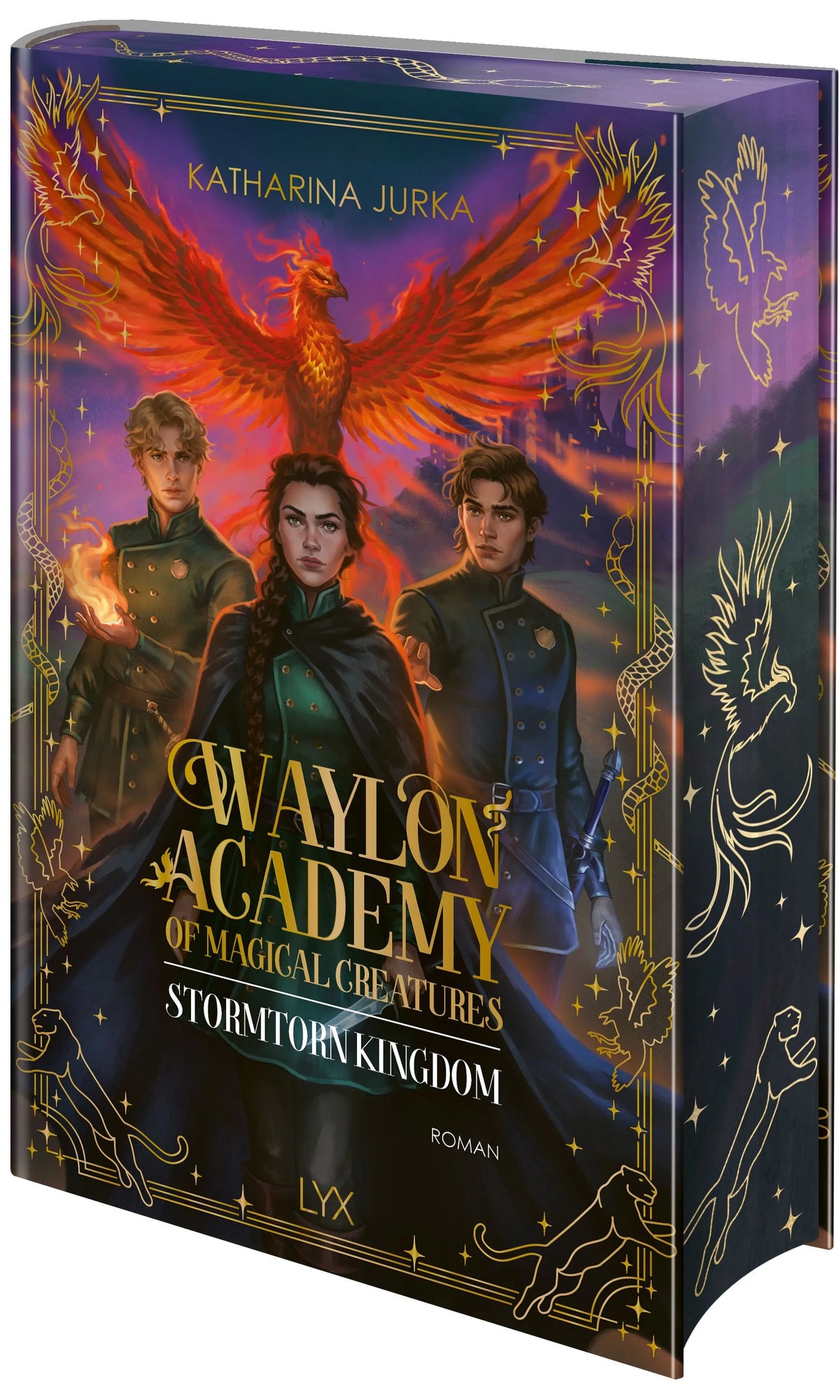 Cover: Waylon Academy of Magical Creatures - Stormtorn Kingdom (Hardcover) von Katharina Jurka
