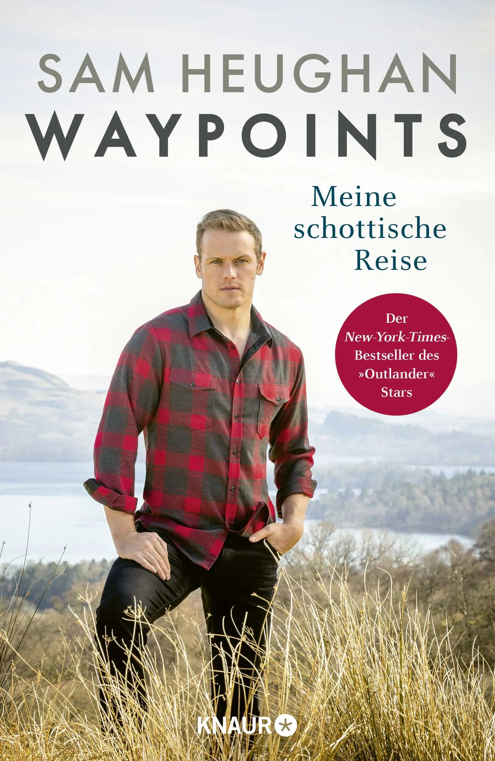 Buchcover von 'Waypoints' - Gebundene Ausgabe von Sam Heughan