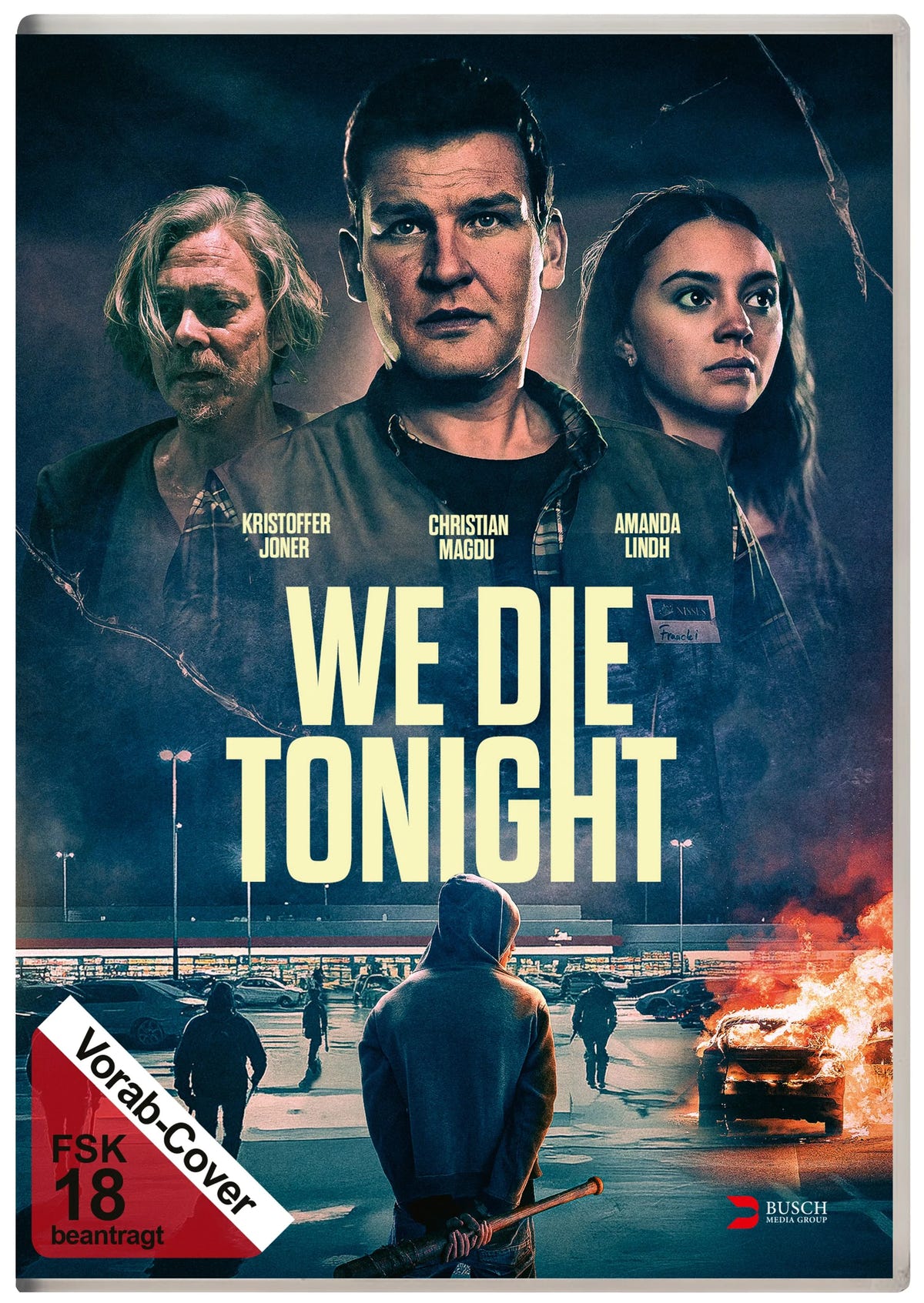 DVD-Cover: We Die Tonight. Regie: Richard Holm