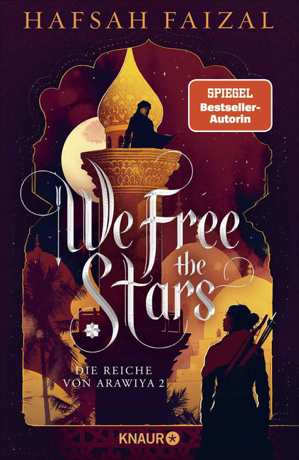 Buchcover von 'We free the Stars' - Gebundene Ausgabe von Hafsah Faizal