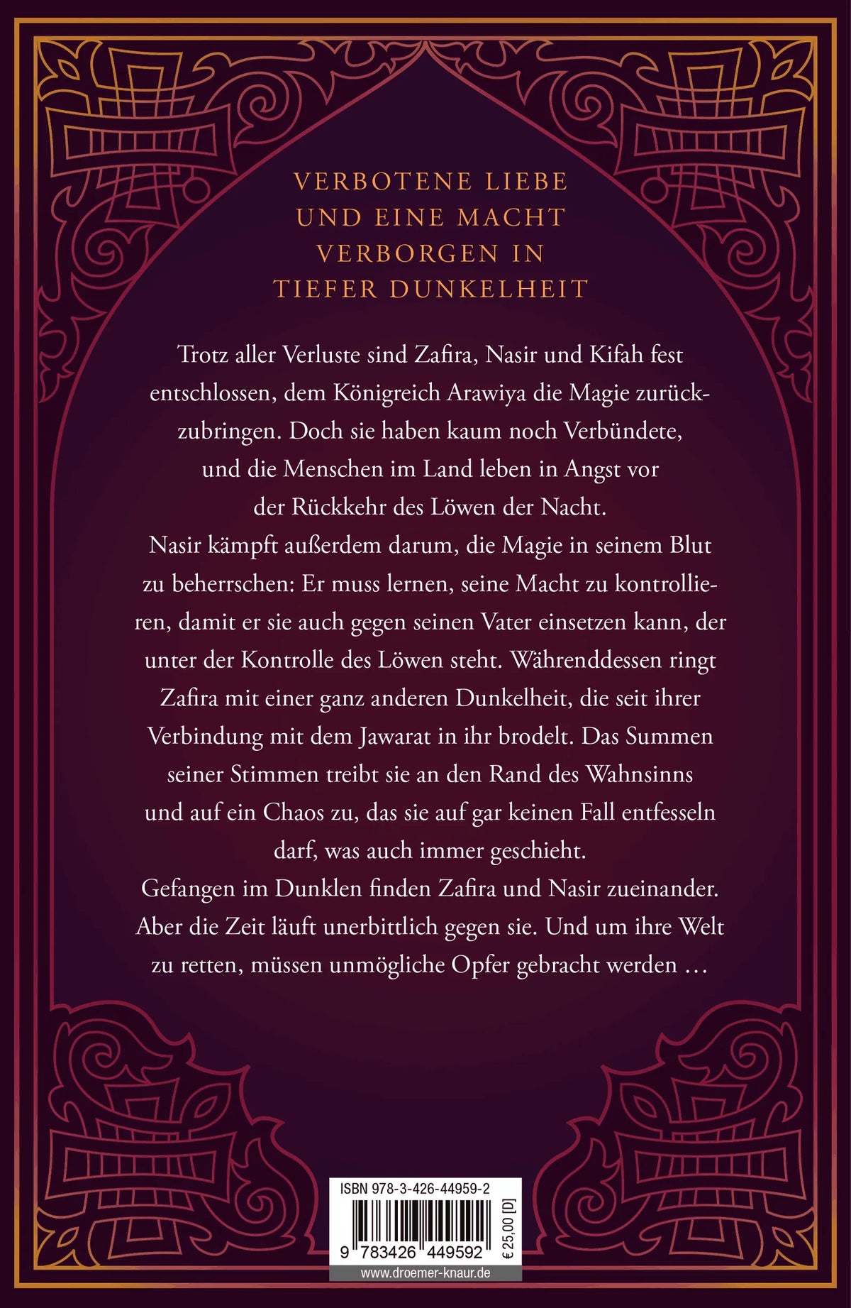 Rückseite: We free the Stars (Hardcover)