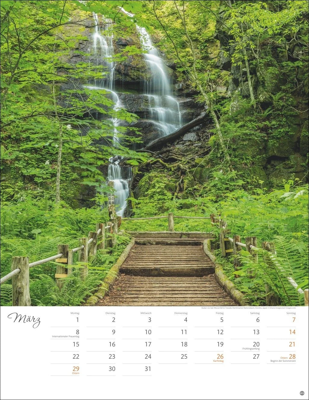 Wege zum Träumen Posterkalender 2027 – Ansicht