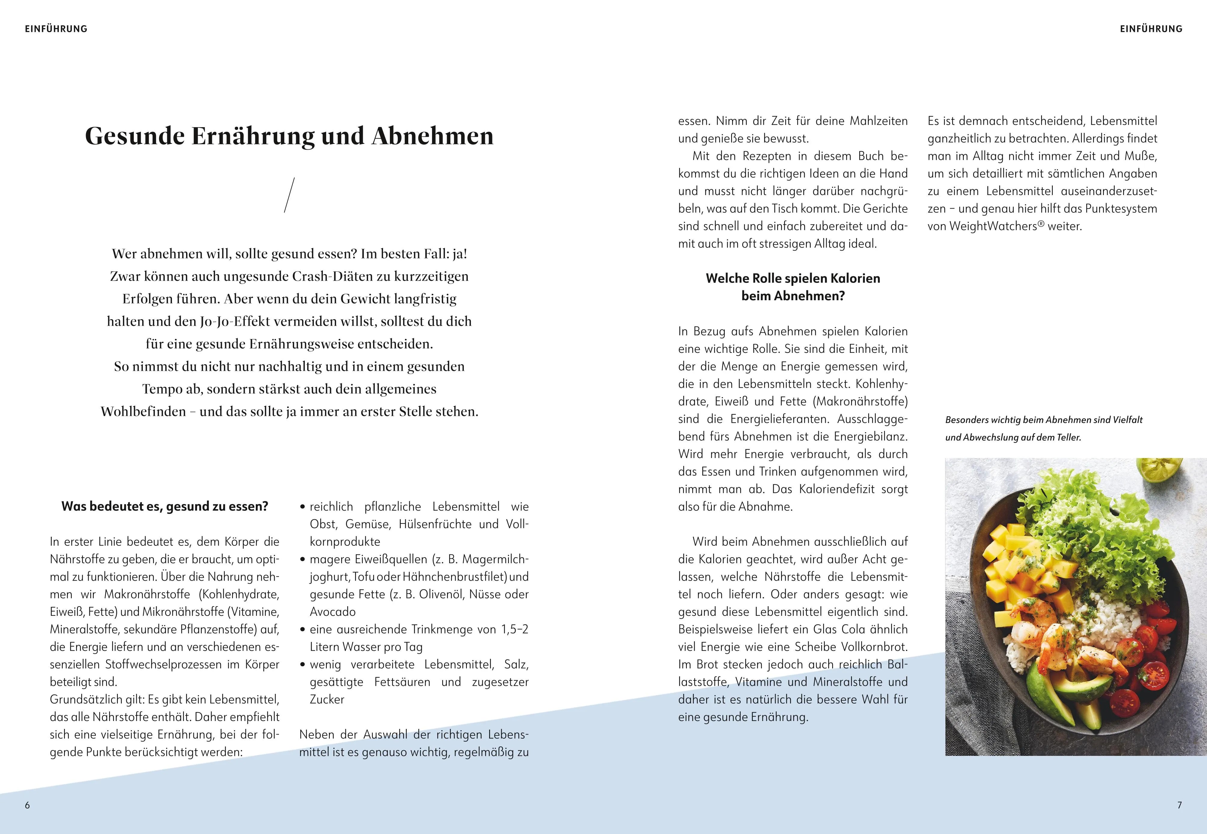 Innenansicht von 'Weight Watchers - der neue 4 Wochen Powerplan' - Taschenbuch