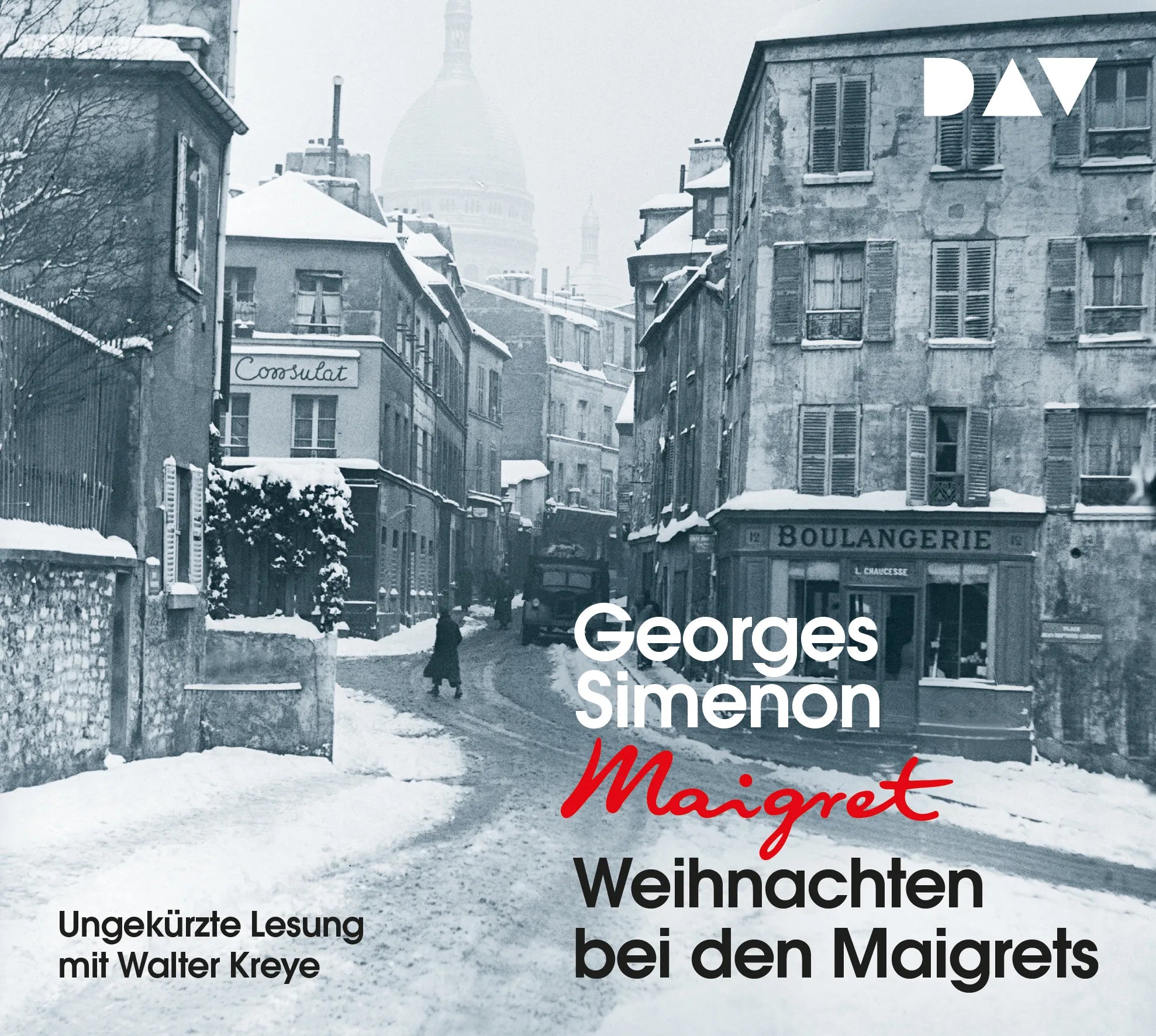 Buchcover von 'Weihnachten bei den Maigrets' - Hörbuch (CD) von Georges Simenon