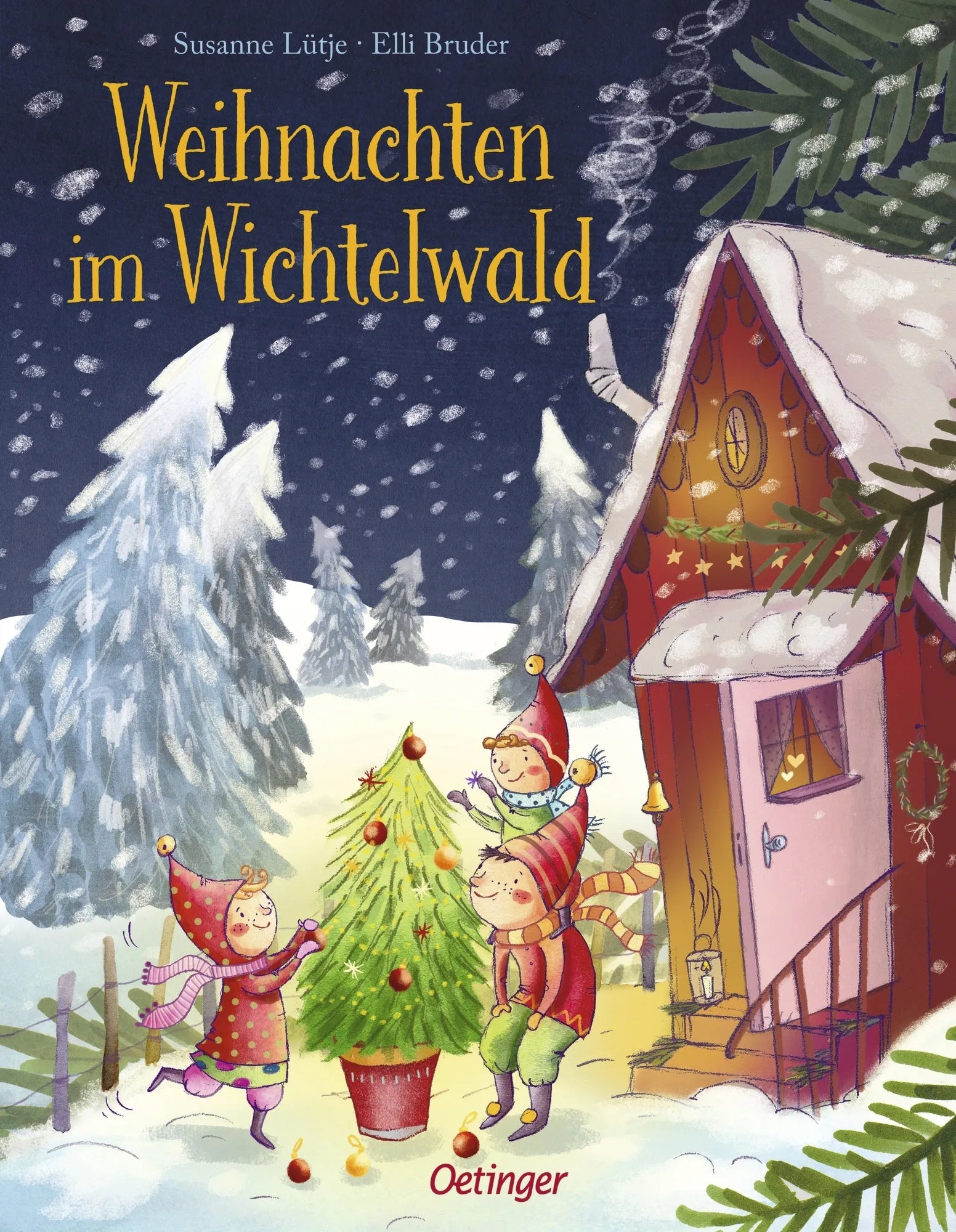 Buchcover von 'Weihnachten im Wichtelwald' - Gebundene Ausgabe von Susanne Lütje