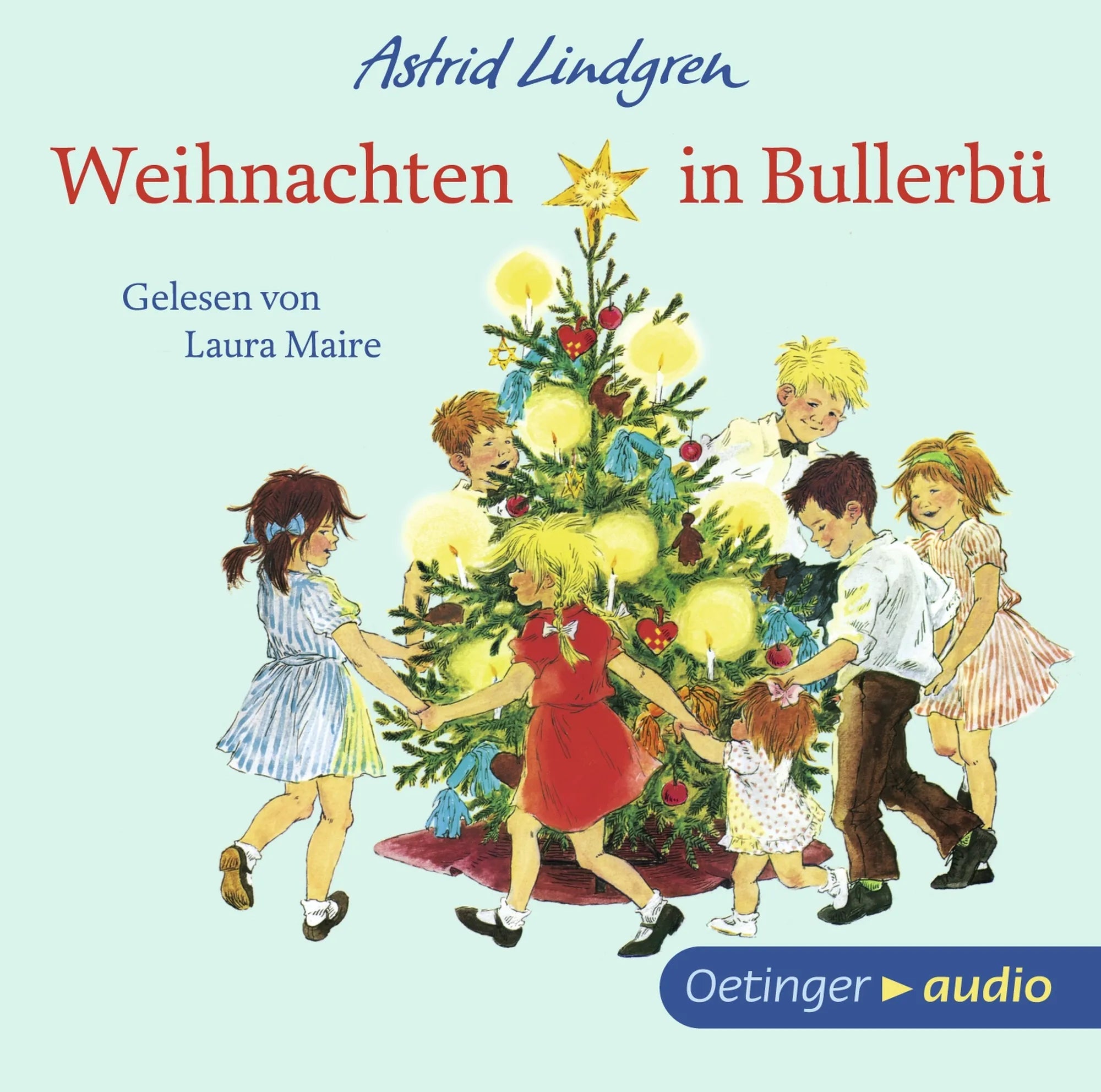 Buchcover von 'Weihnachten in Bullerbü' - Hörbuch (CD) von Astrid Lindgren