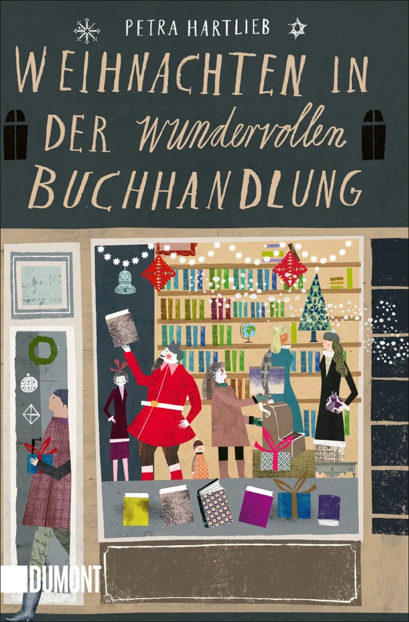 Buchcover von 'Weihnachten in der wundervollen Buchhandlung' - Taschenbuch von Petra Hartlieb