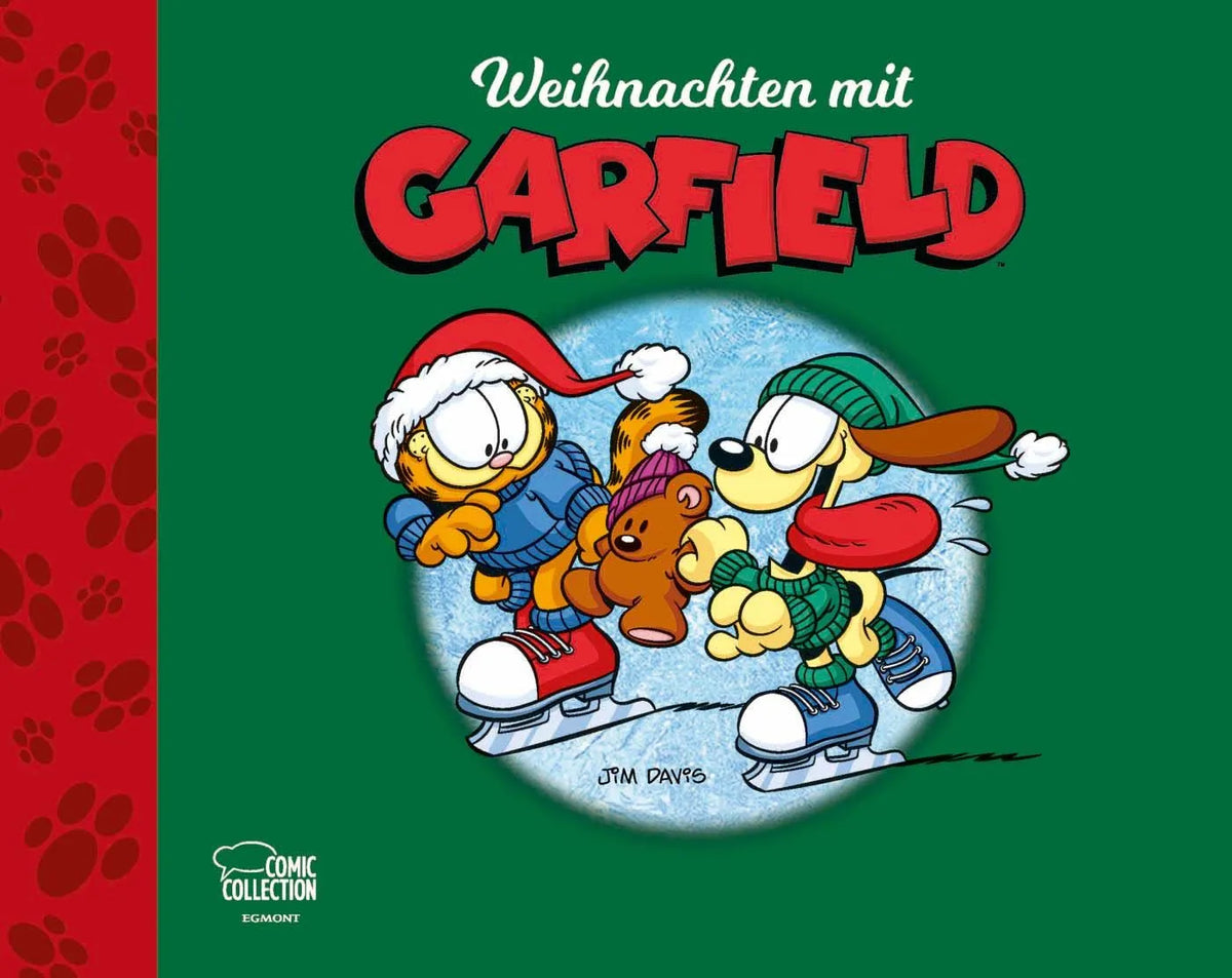 Cover: Weihnachten mit Garfield (Hardcover) von Jim Davis