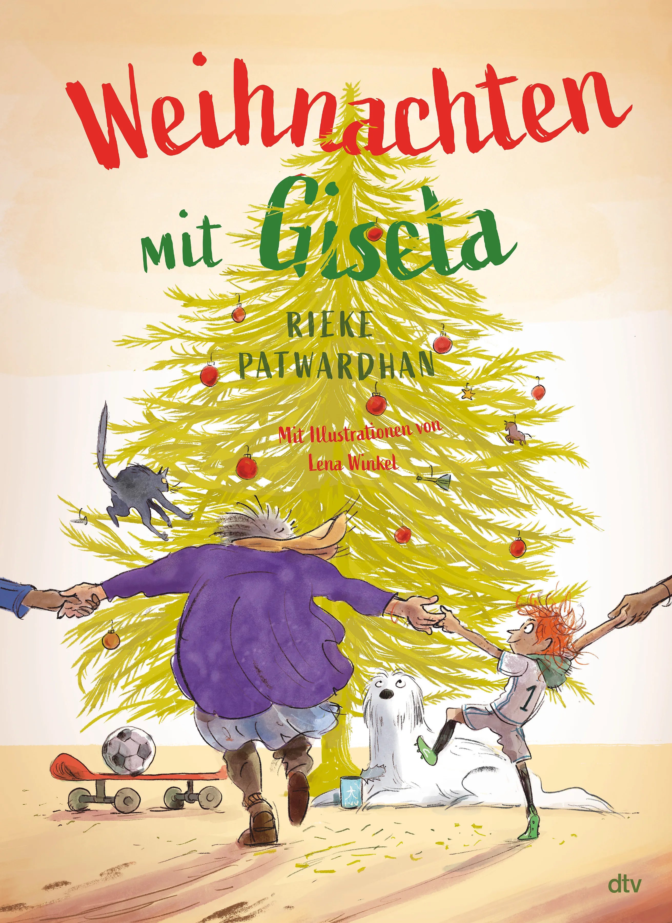 Buchcover von 'Weihnachten mit Gisela' - Gebundene Ausgabe von Rieke Patwardhan
