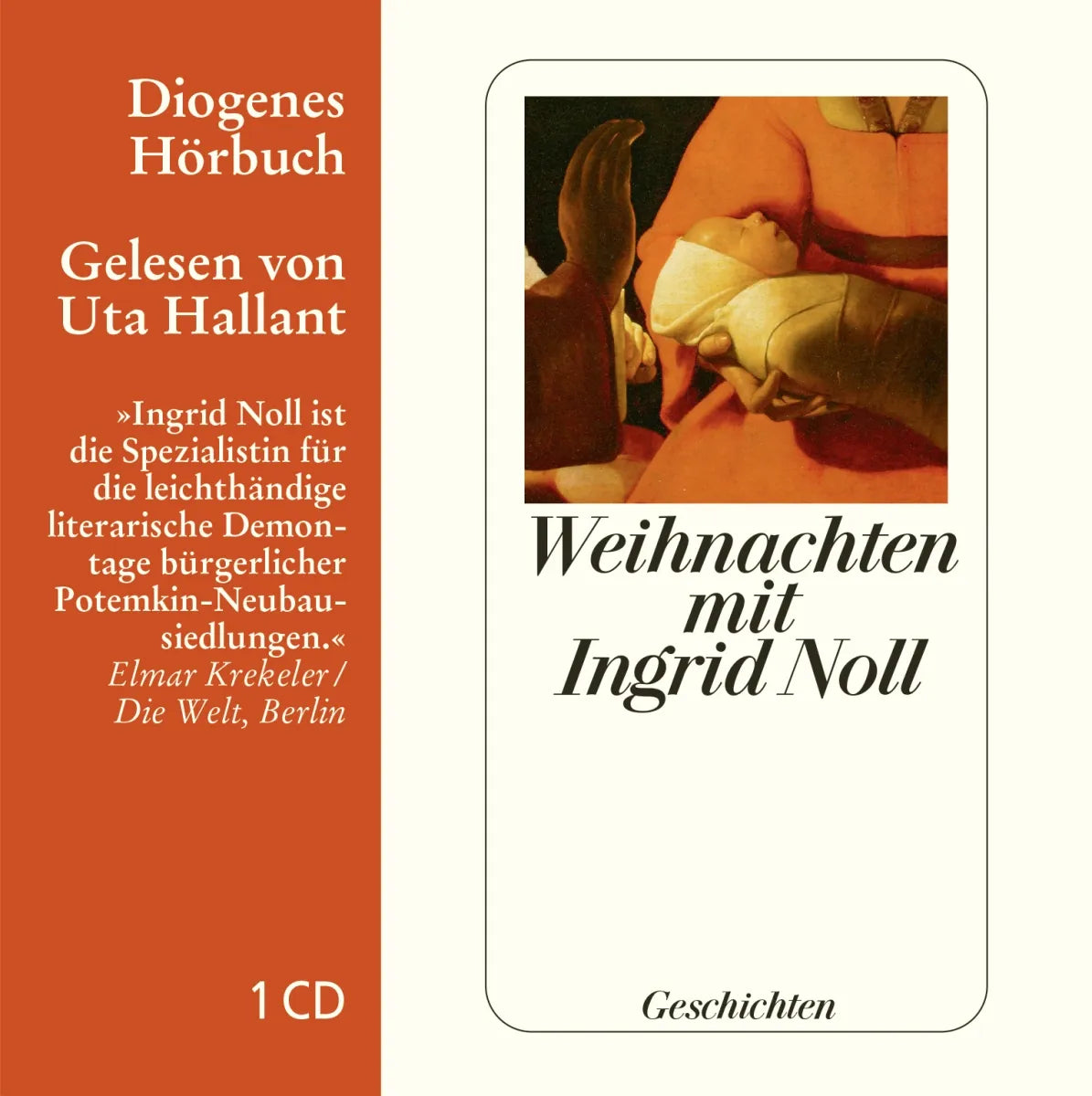 Buchcover von 'Weihnachten mit Ingrid Noll' - Hörbuch (CD) von Ingrid Noll