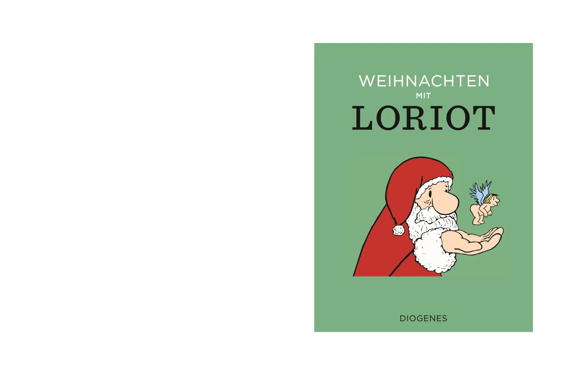 Buchcover von 'Weihnachten mit Loriot' - Gebundene Ausgabe von Loriot