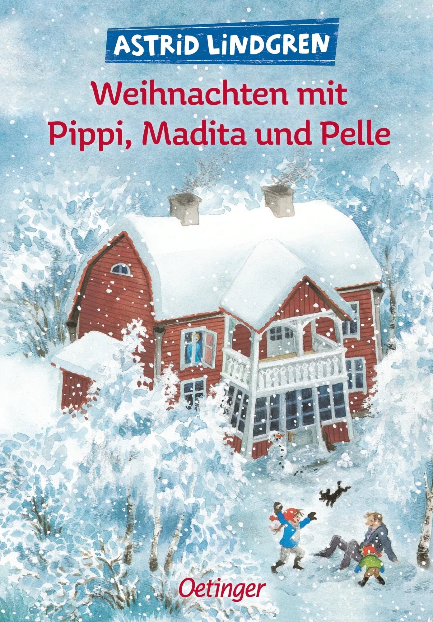 Buchcover von 'Weihnachten mit Pippi, Madita und Pelle' - Gebundene Ausgabe von Astrid Lindgren