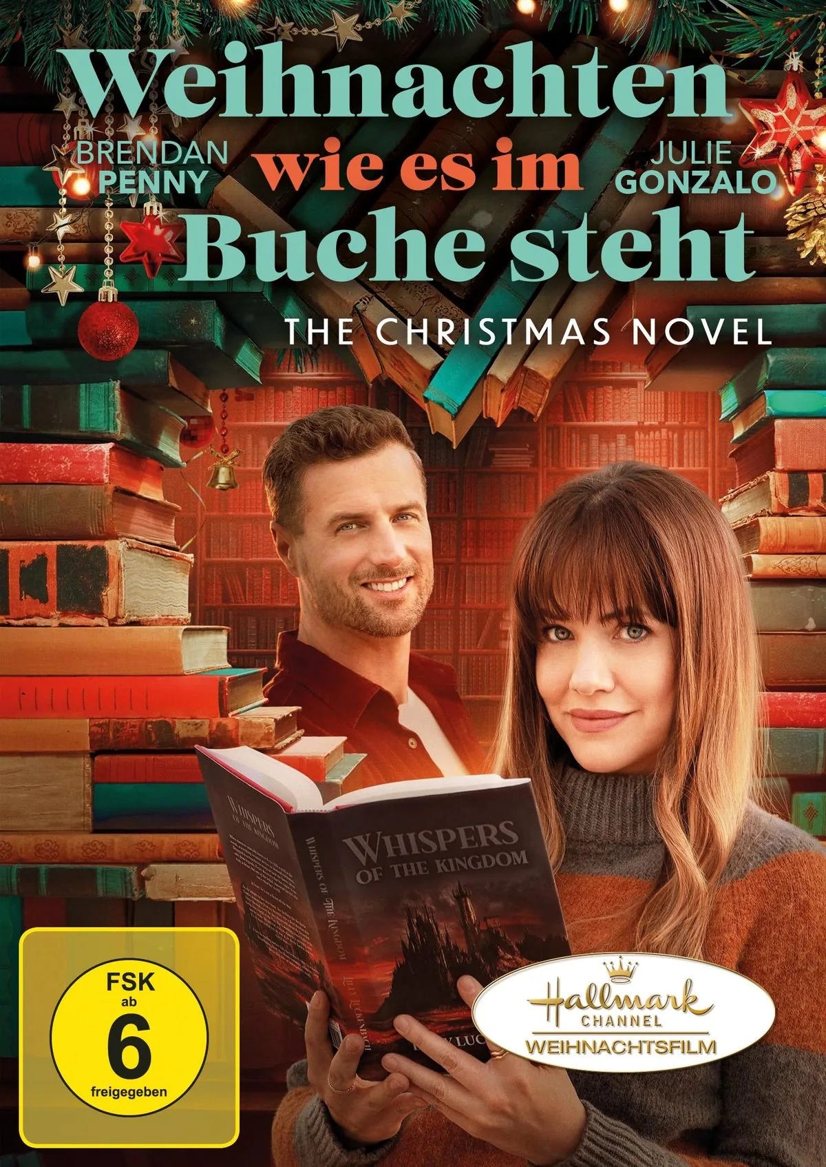 DVD-Cover: Weihnachten, wie es im Buche steht - The Christm. Regie: Michael Robison