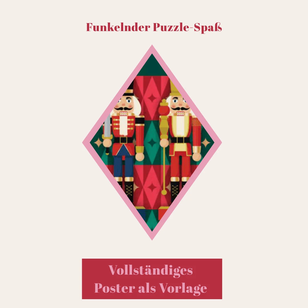 Weihnachts-Puzzle: Nussknacker – 1.000 Teile – Ansicht