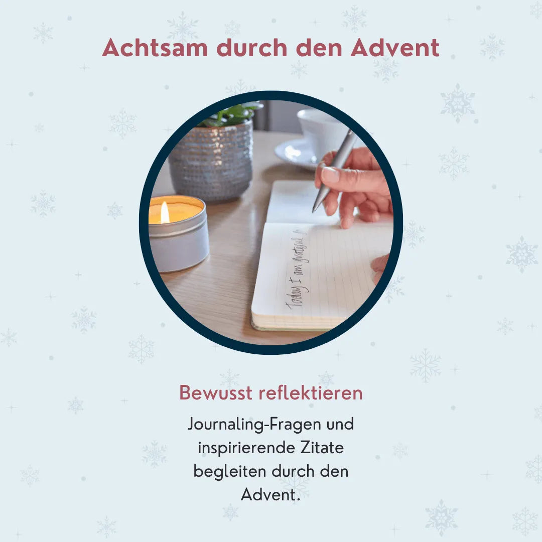 Detailansicht: WeihnAchtsamkeit. 24 Türchen zu mehr Entspannung. (Hardcover)