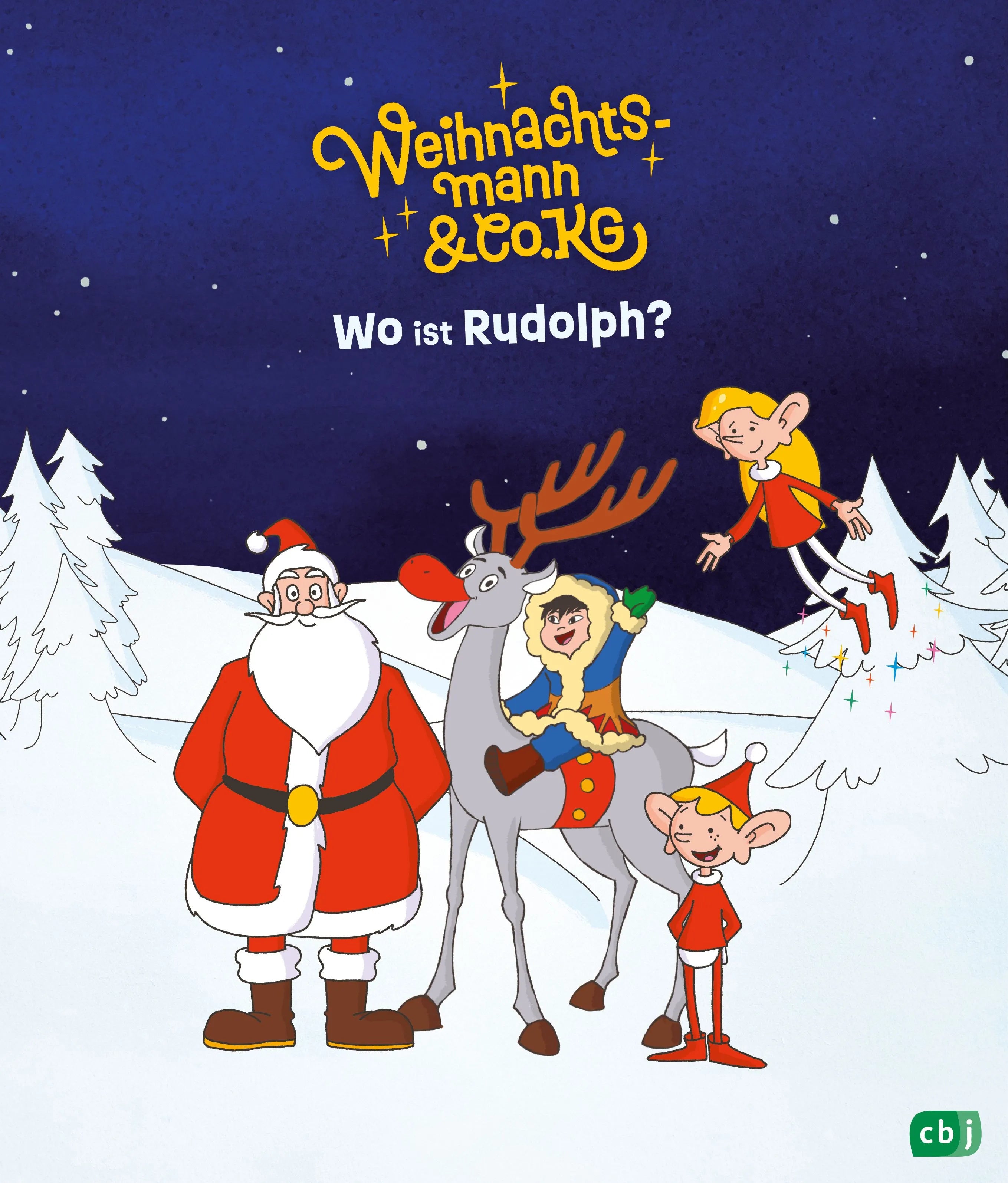 Cover: Weihnachtsmann & Co. KG - Wo ist Rudolph? (Hardcover) von Gabriele Würdinger