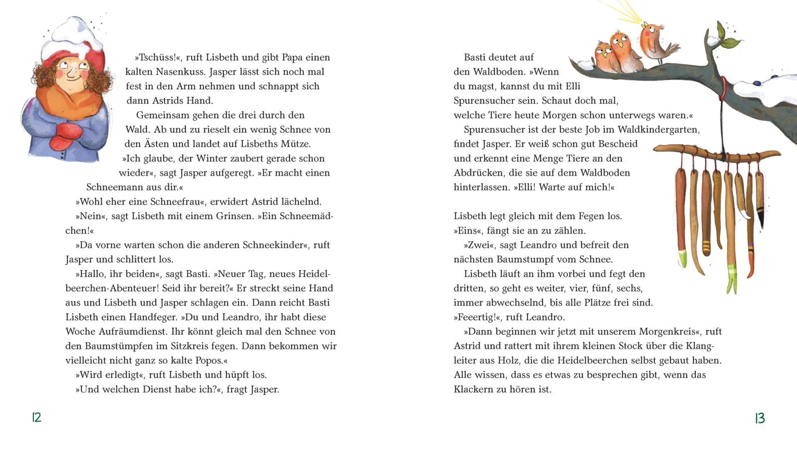 Produktansicht: Weihnachtstrubel im Winterwald (Gebundene Ausgabe)