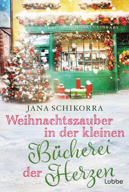 Buchcover von 'Weihnachtszauber in der kleinen Bücherei der Herzen' - Taschenbuch von Jana Schikorra