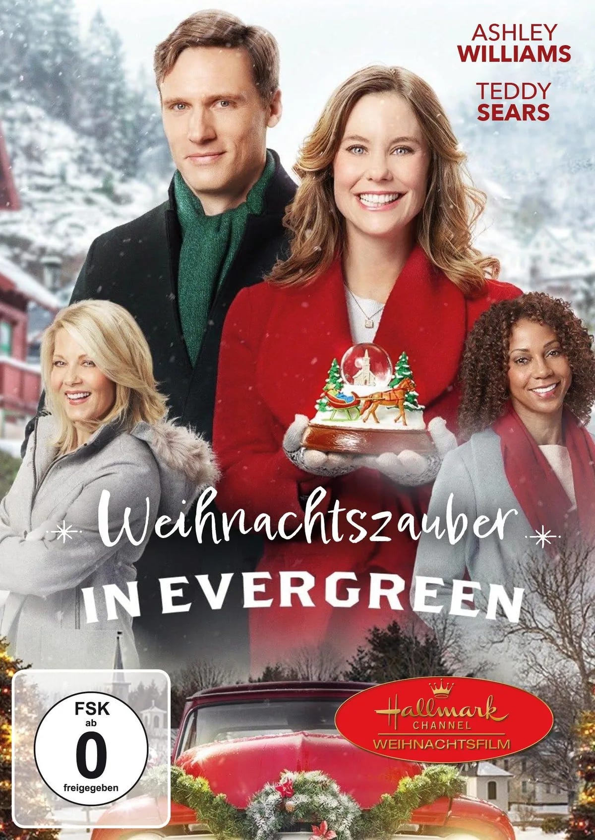 DVD-Cover: Weihnachtszauber in Evergreen. Regie: Alex Zamm