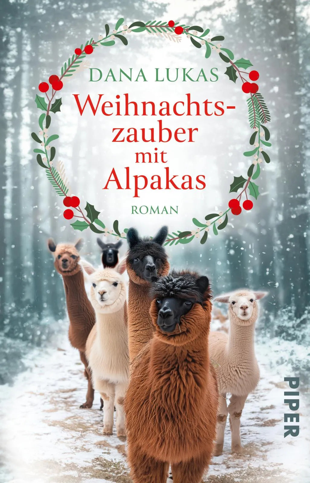 Buchcover von 'Weihnachtszauber mit Alpakas' - Taschenbuch von Dana Lukas