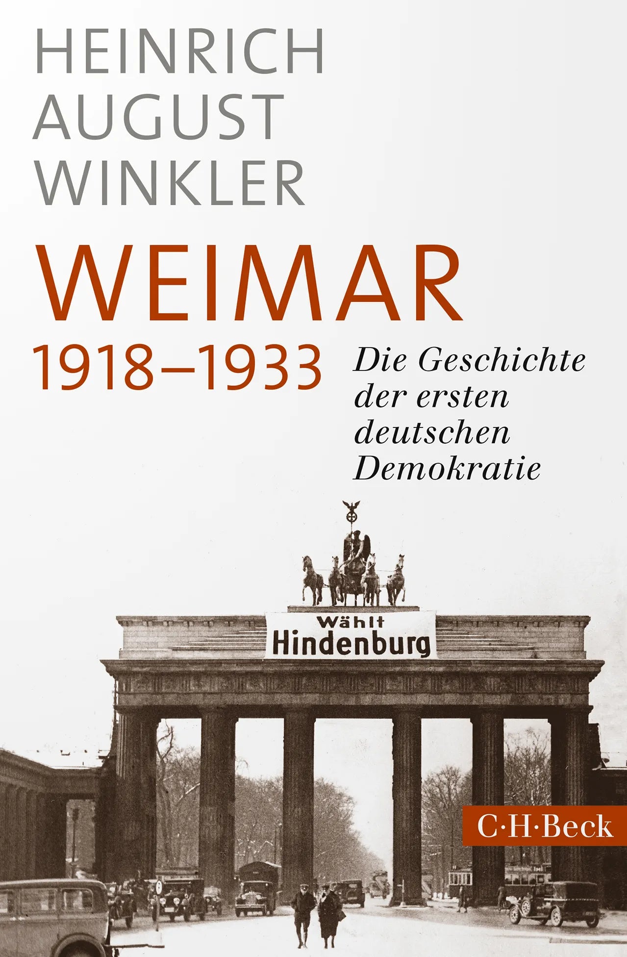 Cover: Weimar 1918-1933 (Taschenbuch) von Heinrich August Winkler