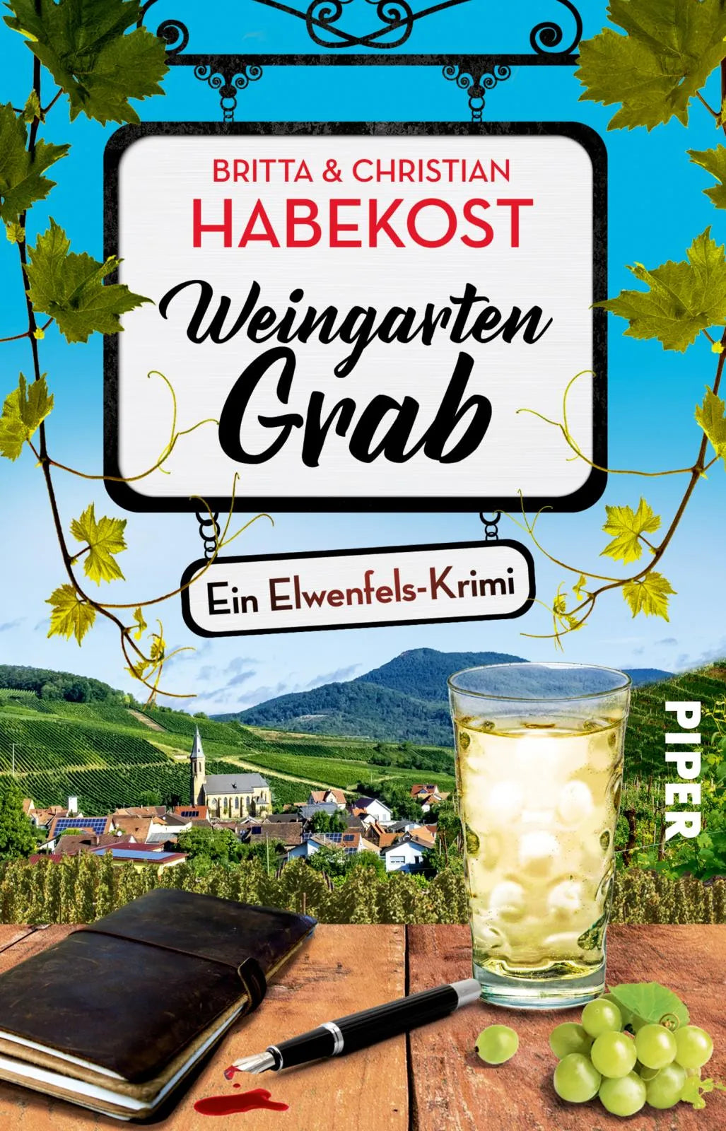 Buchcover von 'Weingartengrab' - Taschenbuch von Britta Habekost