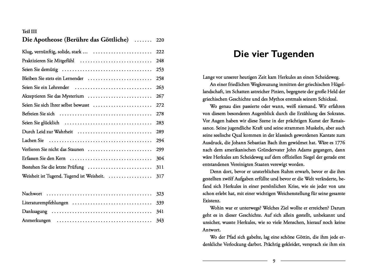 Innenansicht von 'Weisheit' - Gebundene Ausgabe
