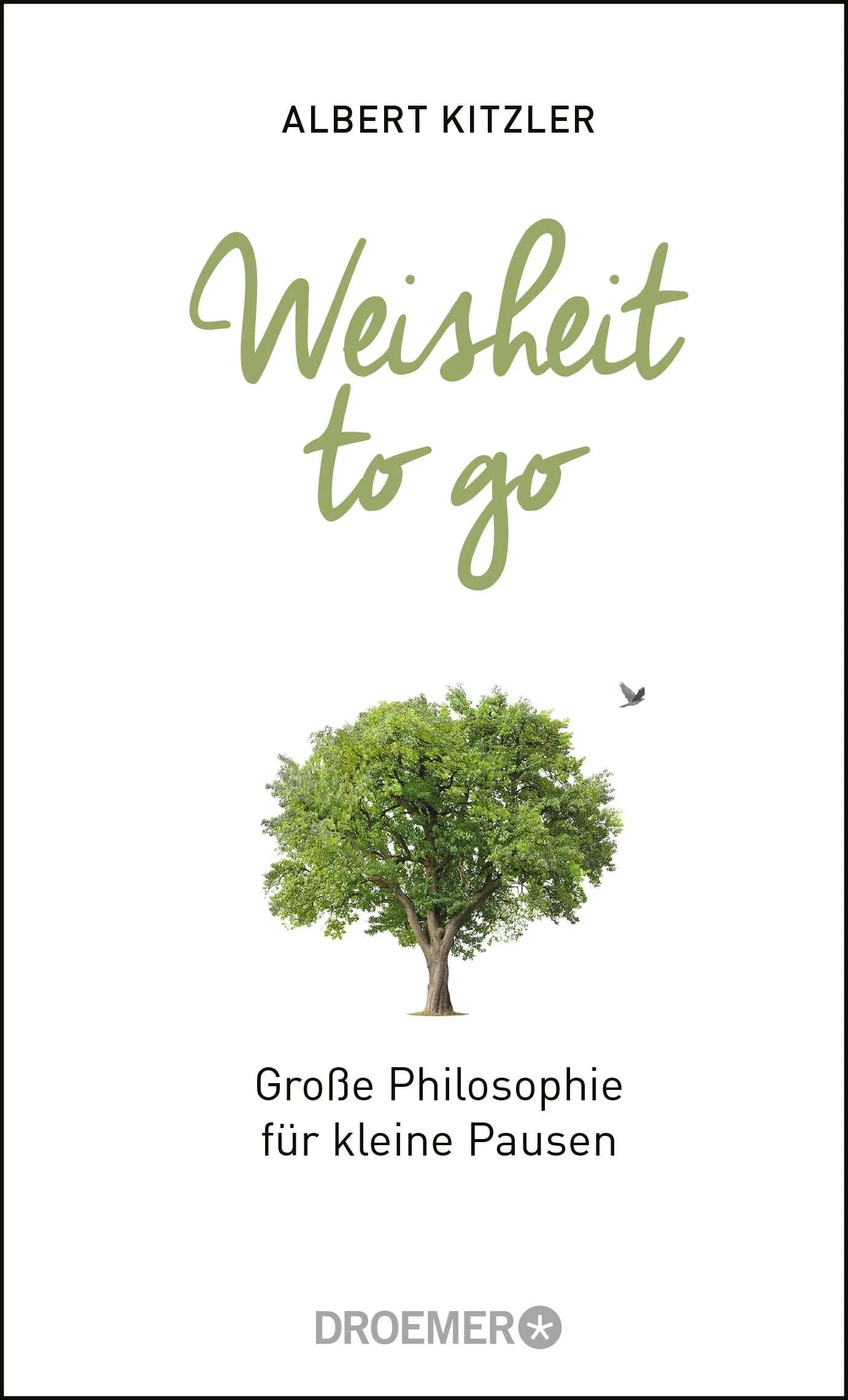 Buchcover von 'Weisheit to go' - Gebundene Ausgabe von Albert Kitzler