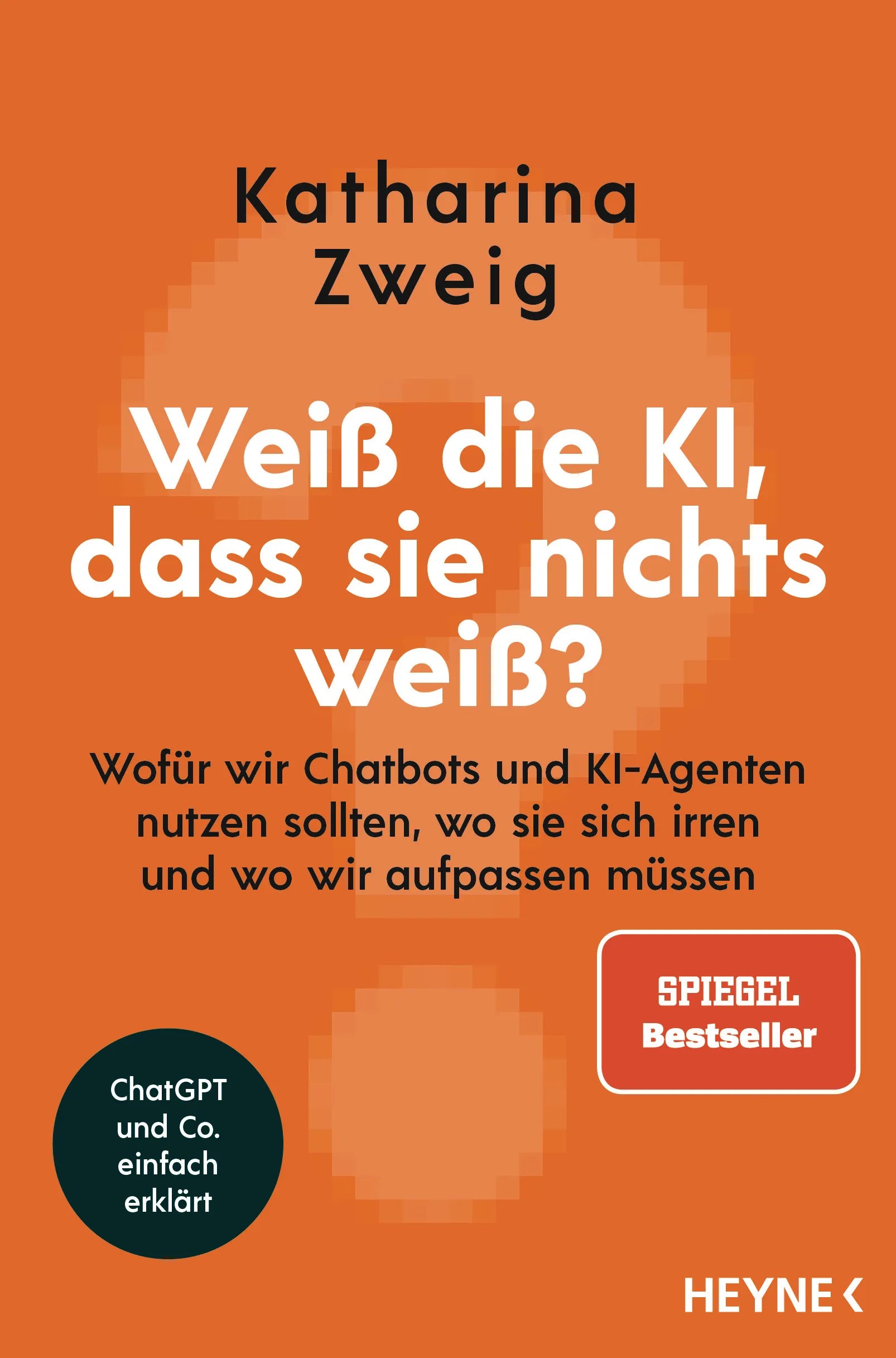Cover: Weiß die KI, dass sie nichts weiß? (E-Book) von Katharina Zweig
