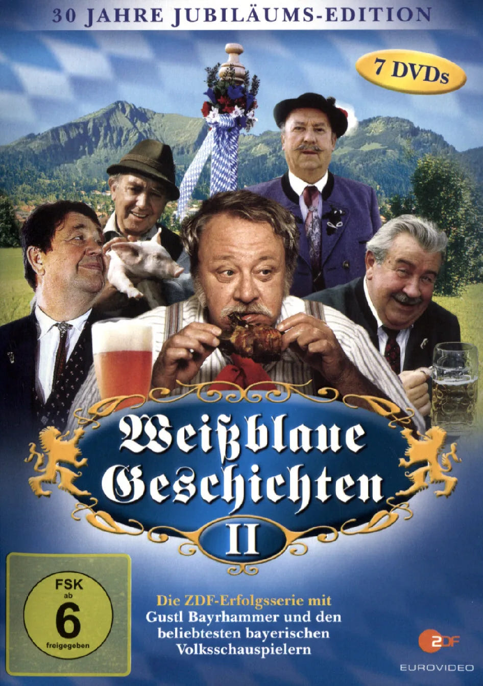Weißblaue Geschichten - Box 2  [7 DVDs] - DVD