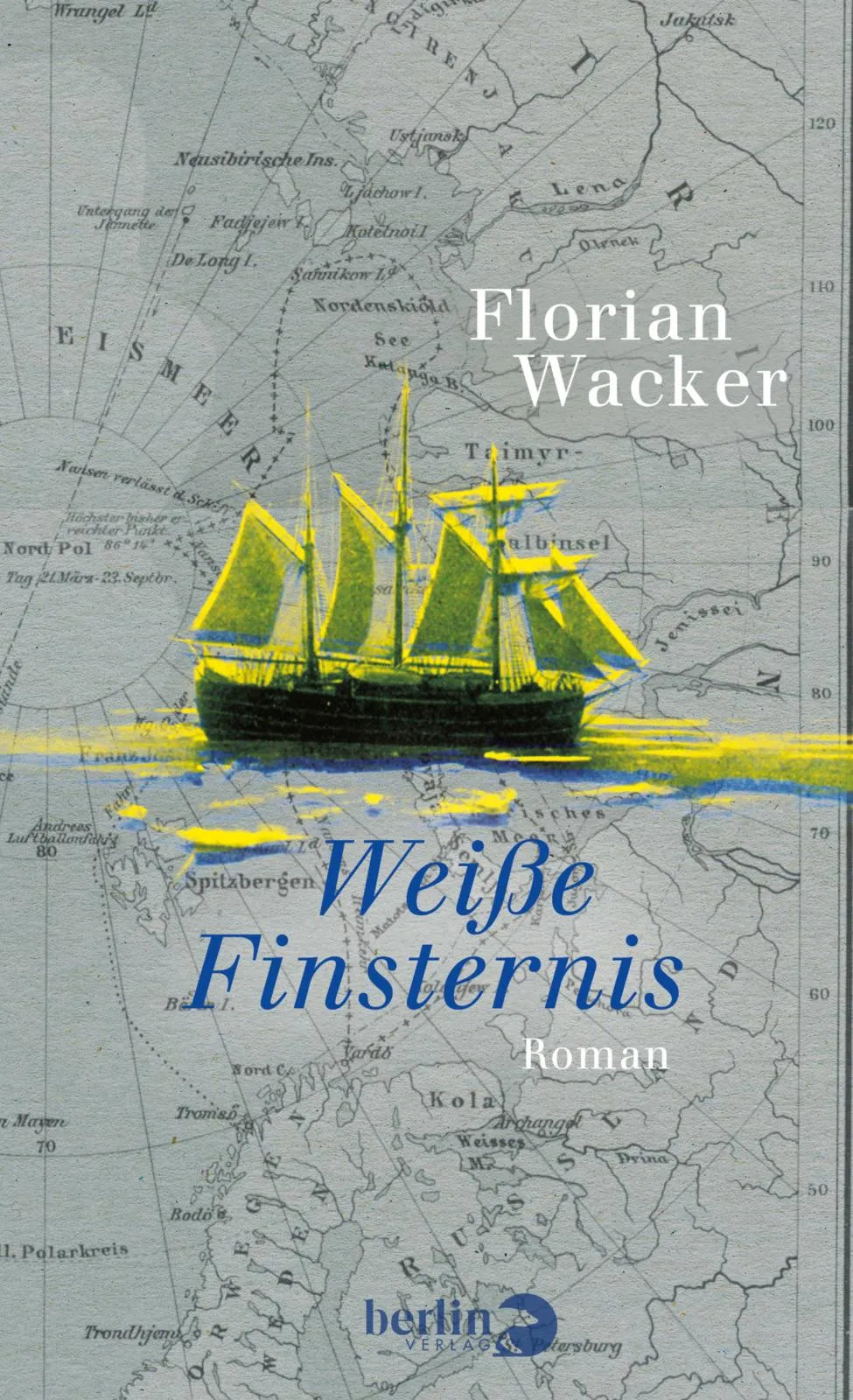 Buchcover von 'Weiße Finsternis' - Gebundene Ausgabe von Florian Wacker