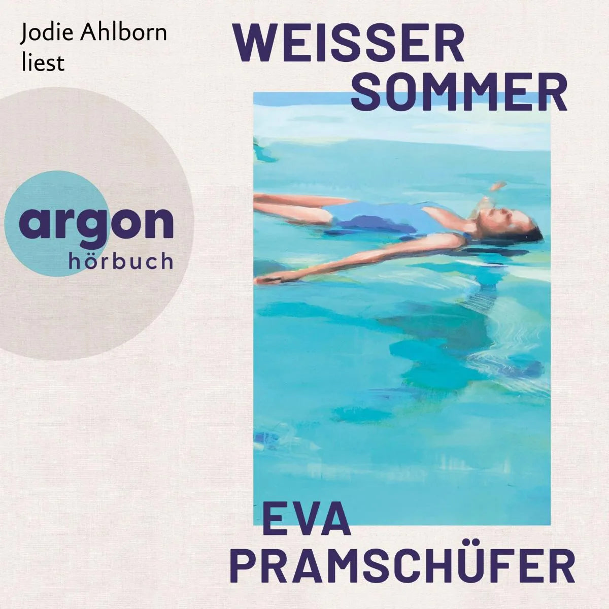 Cover: Weißer Sommer (Hörbuch Download) von Eva Pramschüfer