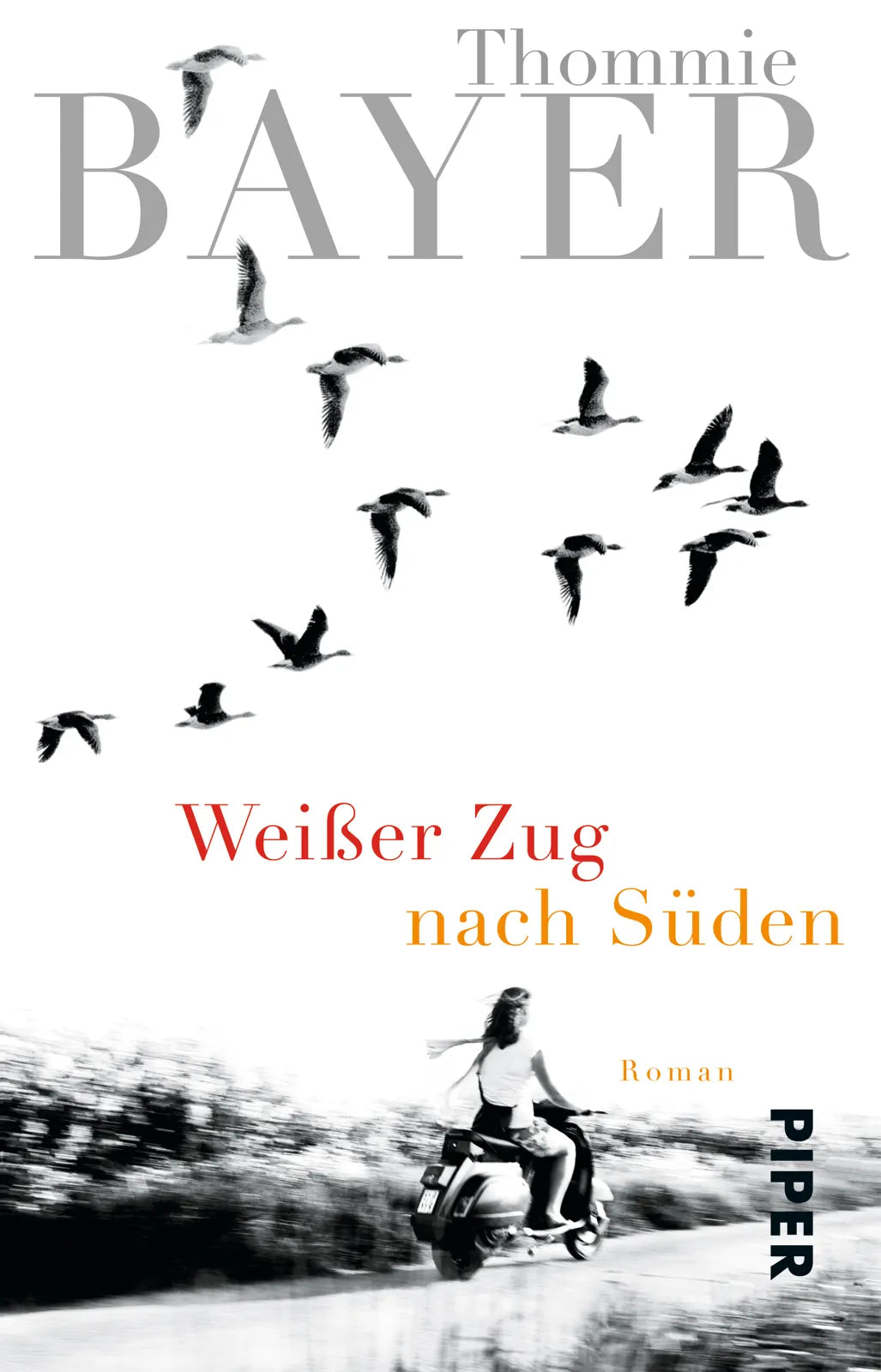 Buchcover von 'Weißer Zug nach Süden' - Taschenbuch von Thommie Bayer